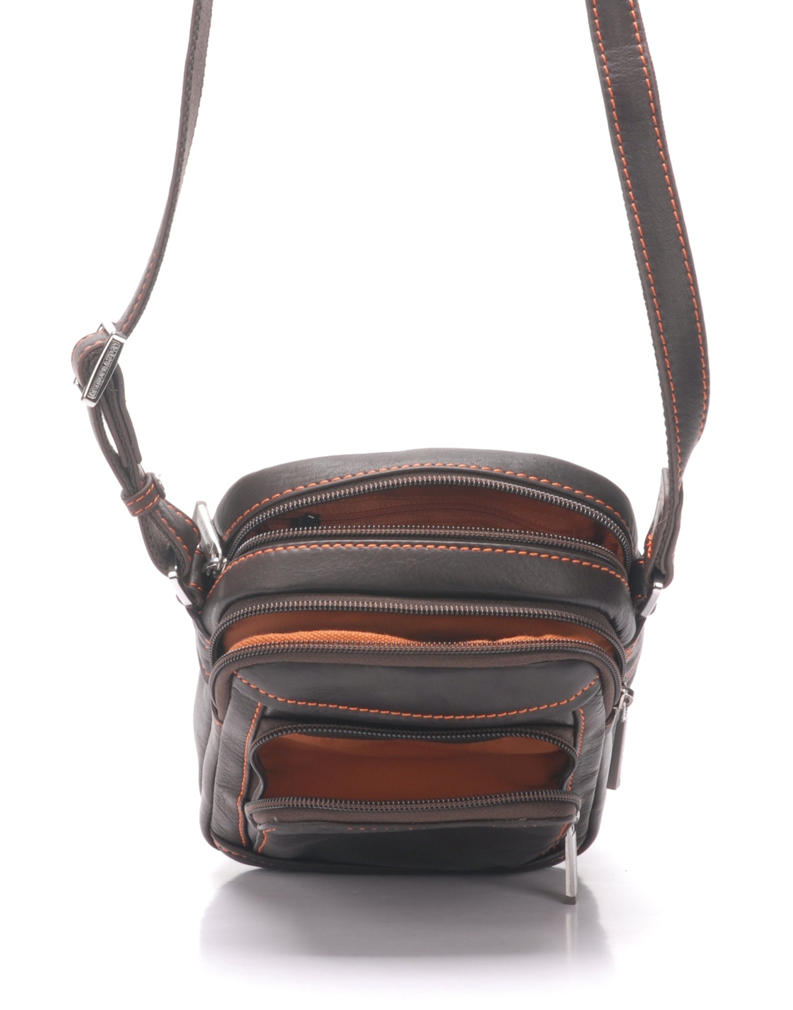Small Pablo crossbody bag in dipped leather