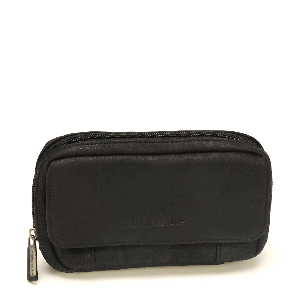 Oscar leather belt pouch