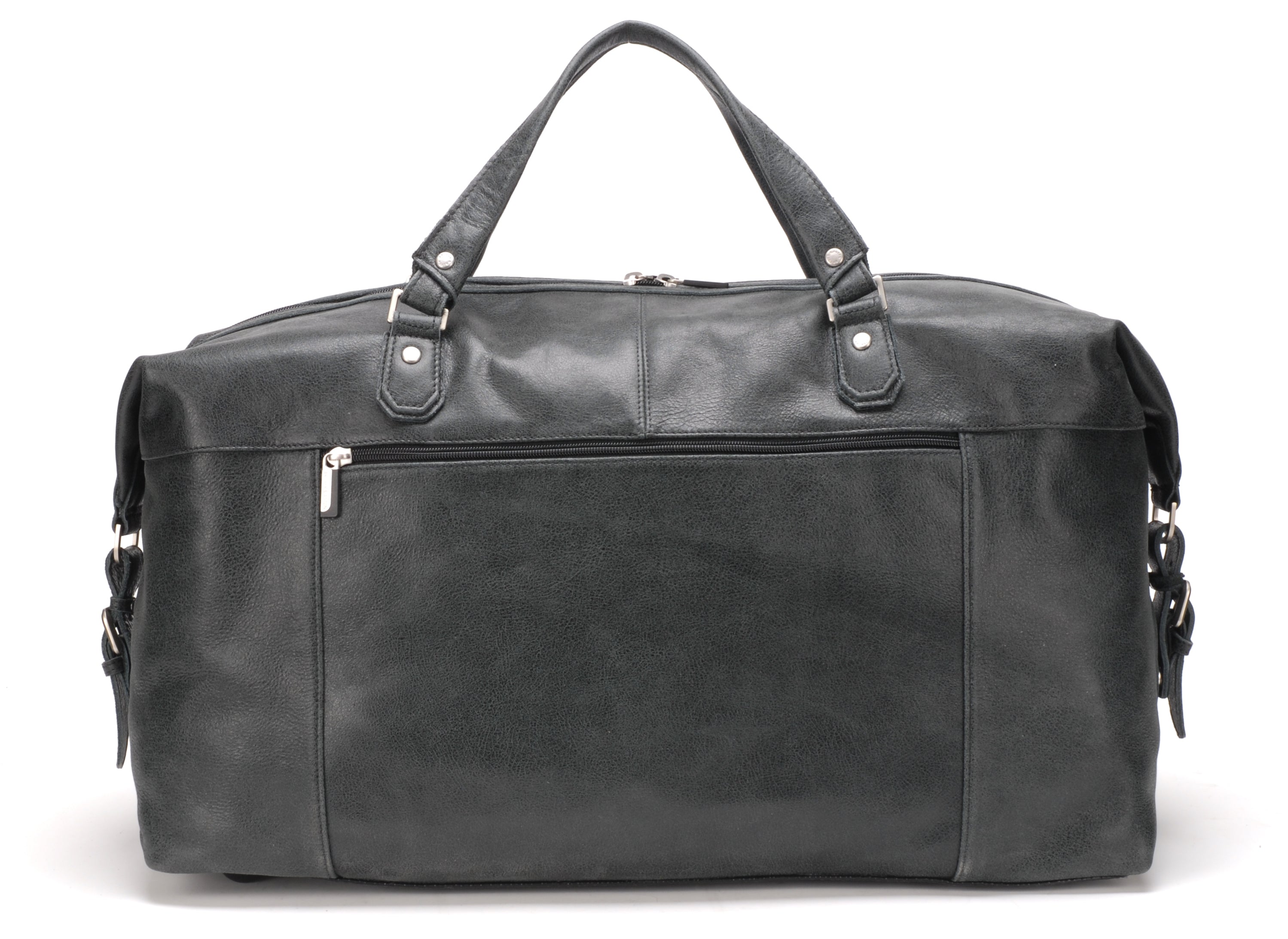 Cristiano large model travel bag in destroyed leather