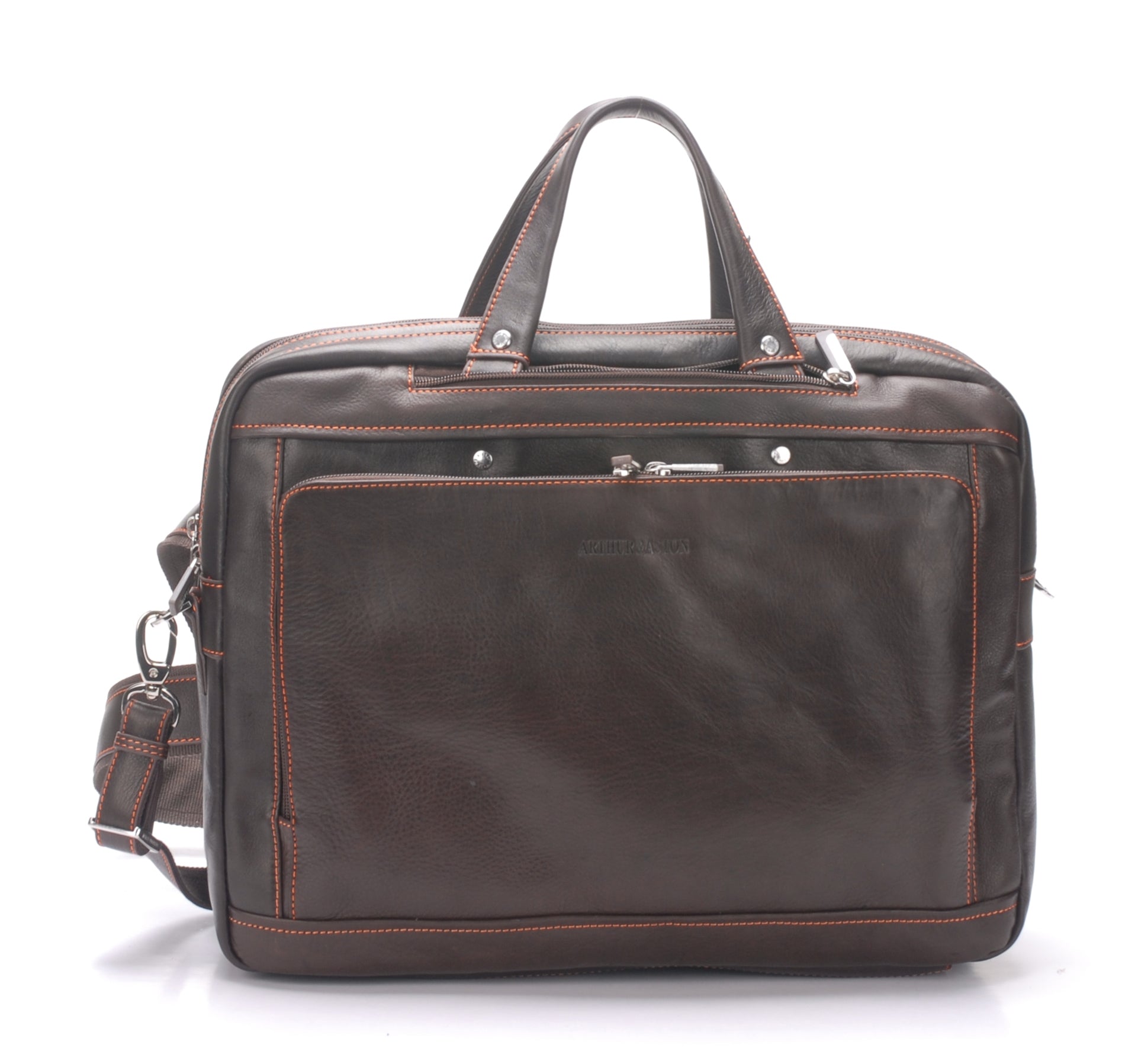 Pablo 3 in 1 briefcase in dipped leather