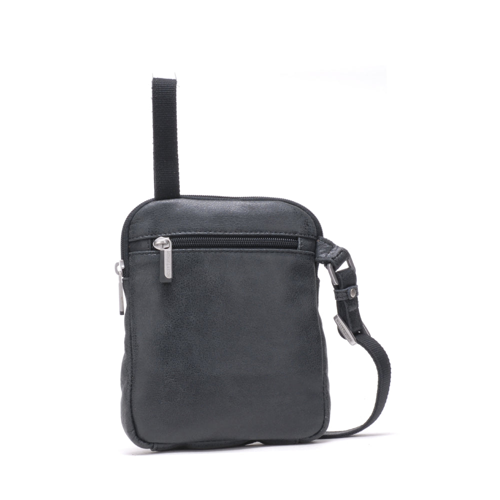 Cristiano destroyed leather holster bag