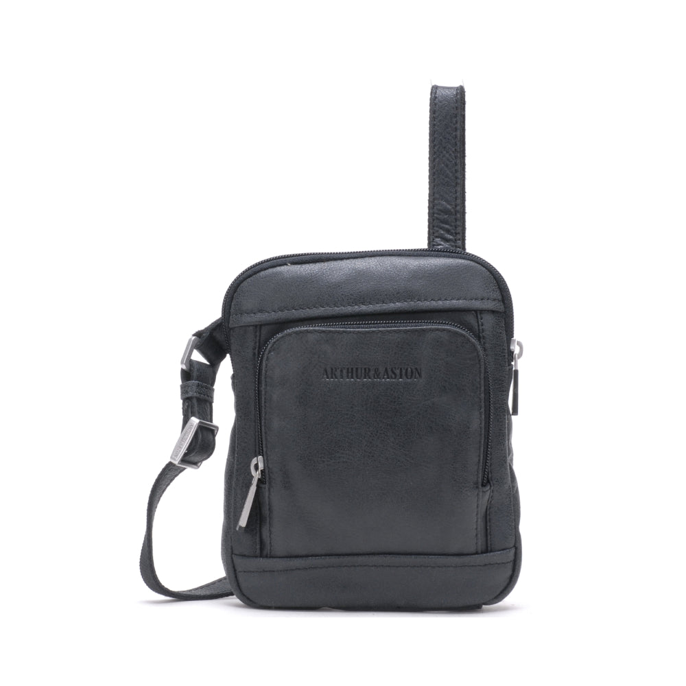 Cristiano destroyed leather holster bag