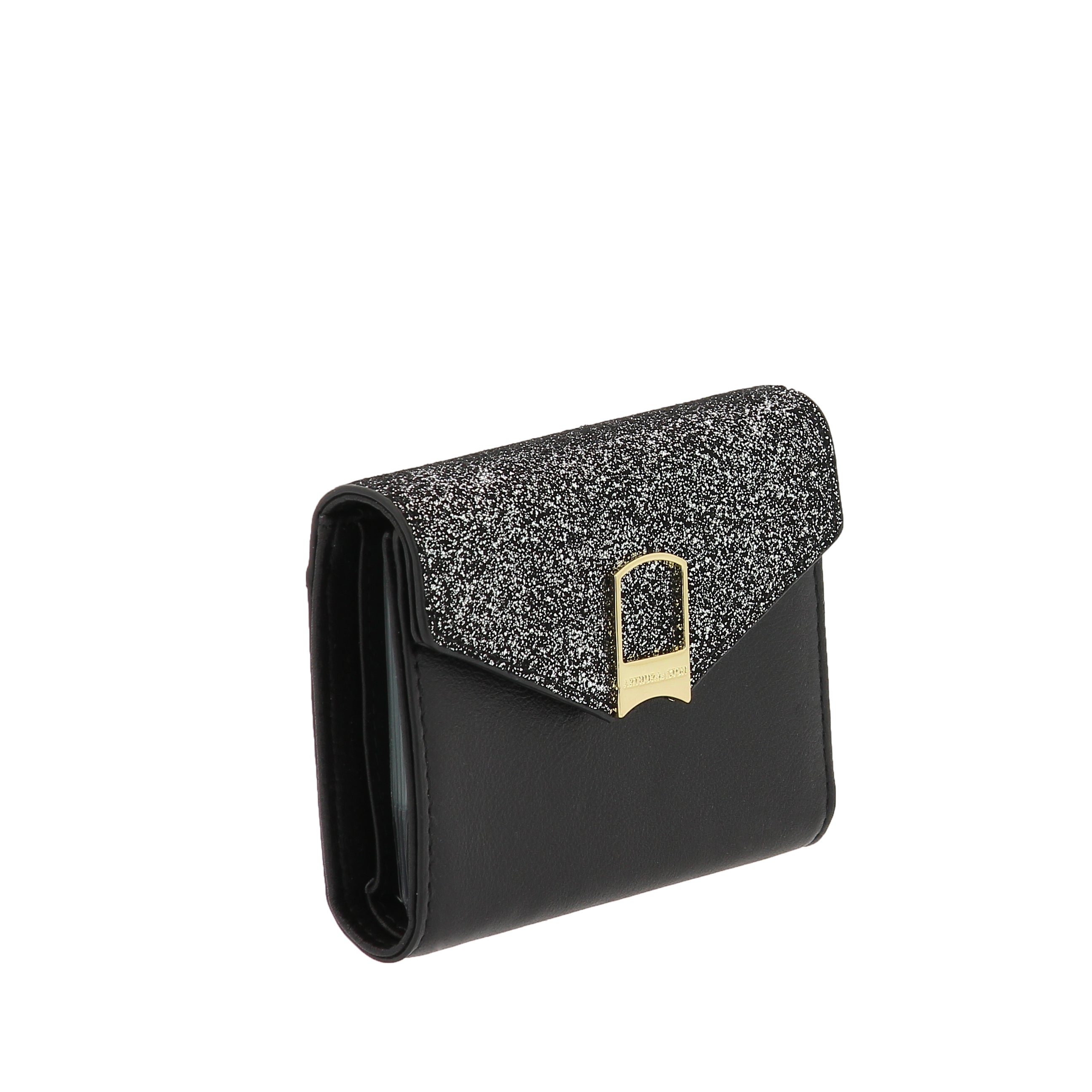 Glitter Venus Leather Card Holder