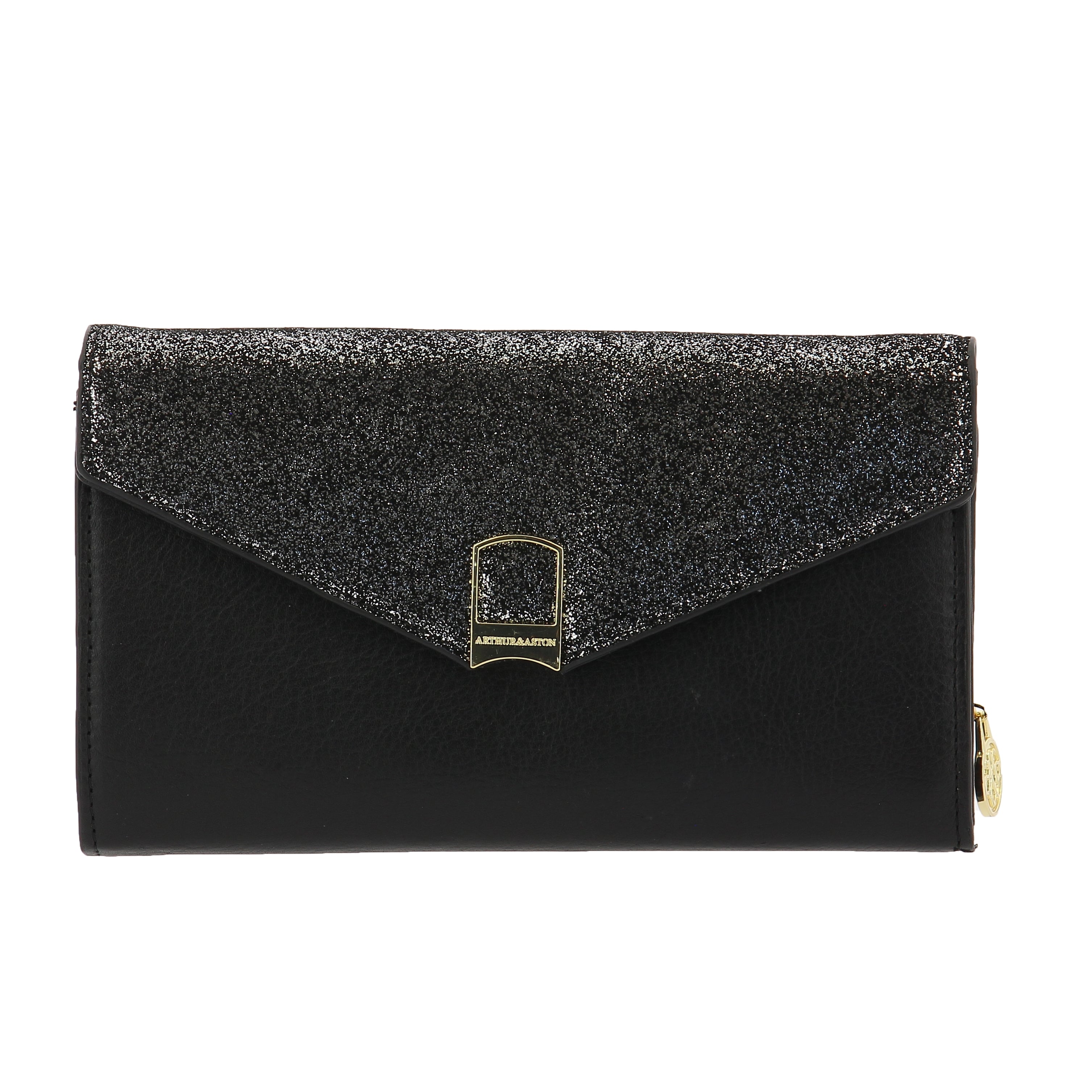 Glitter Venus Leather Checkbook Holder Companion