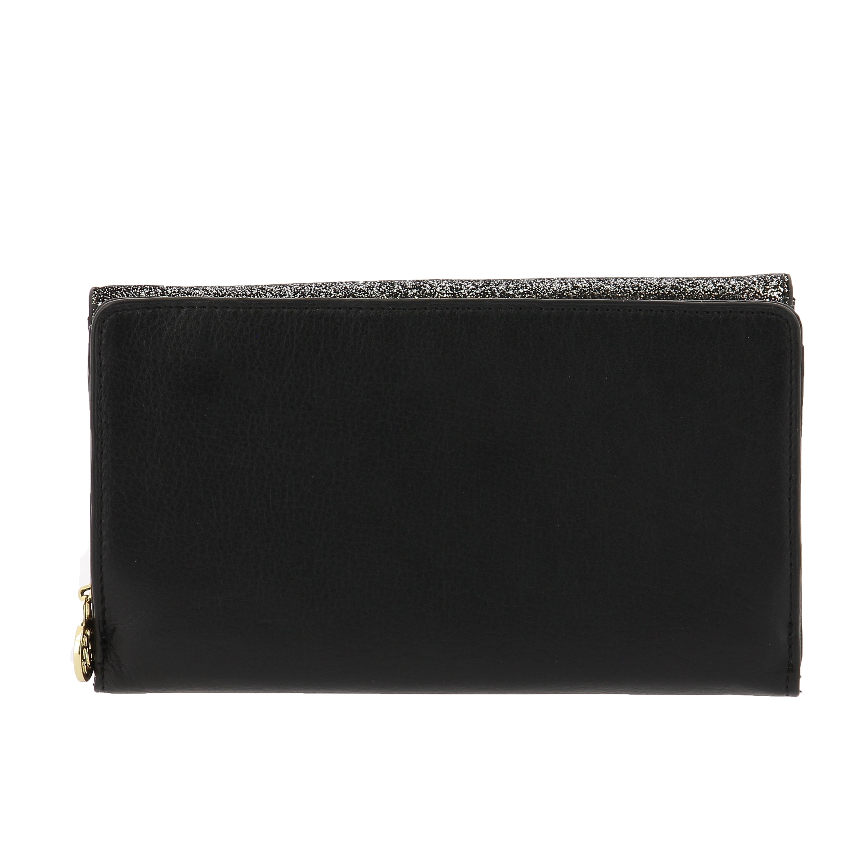 Glitter Venus Leather Checkbook Holder Companion
