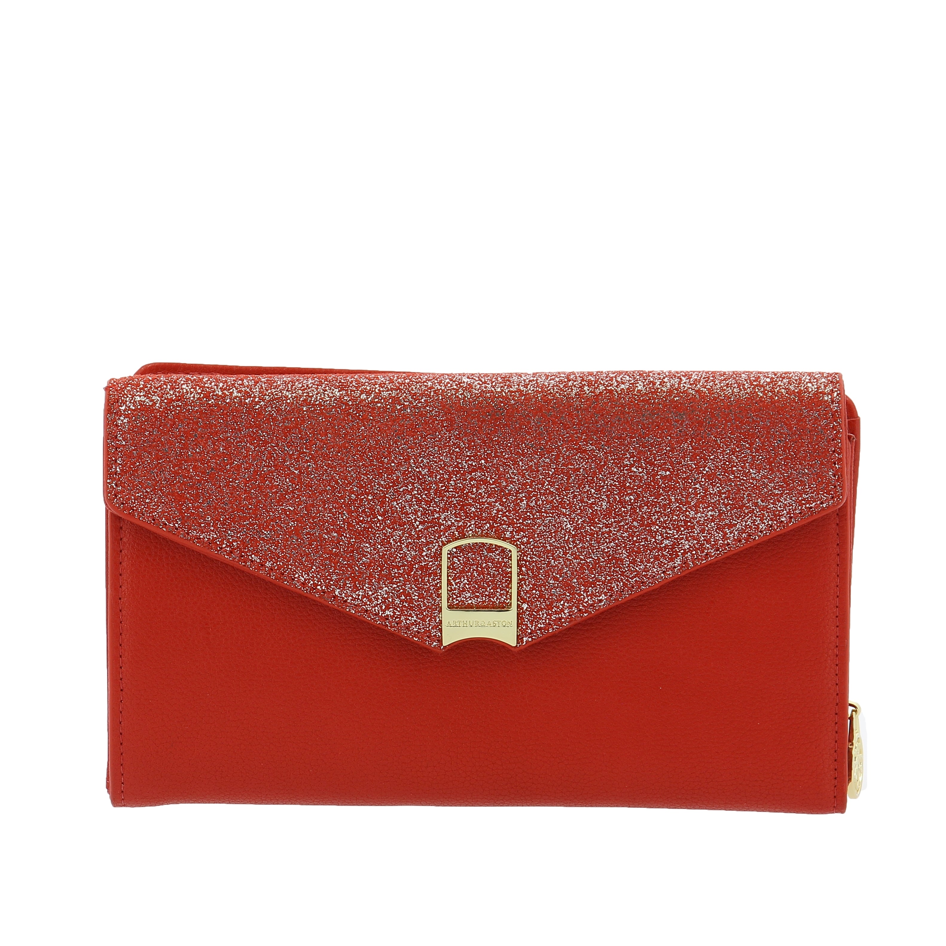 Glitter Venus Leather Checkbook Holder Companion