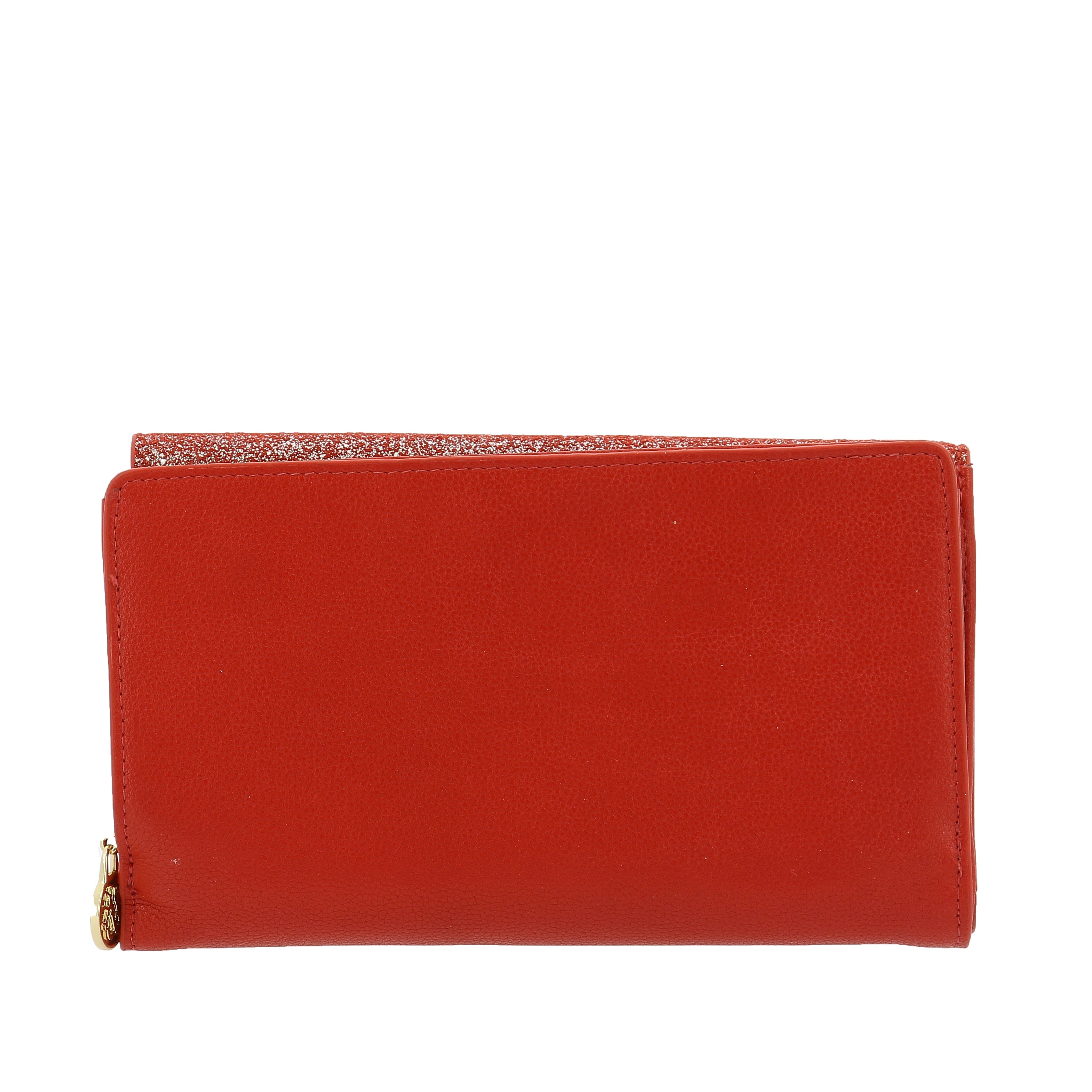 Glitter Venus Leather Checkbook Holder Companion