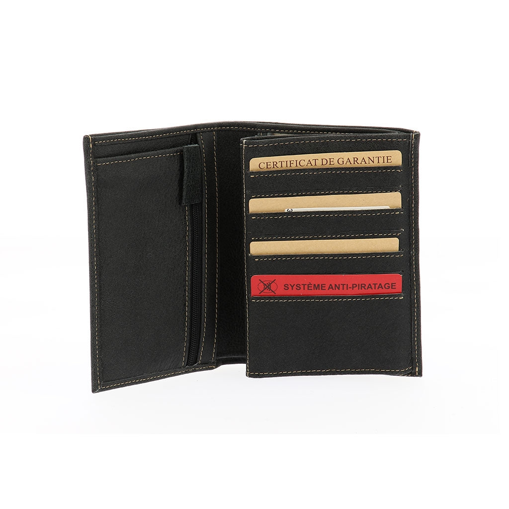 Cristiano destroyed leather wallet
