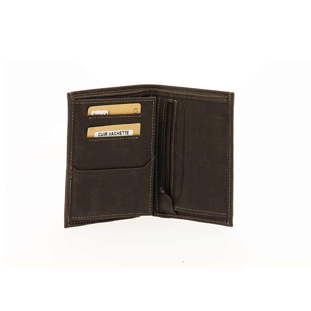 Cristiano destroyed leather wallet