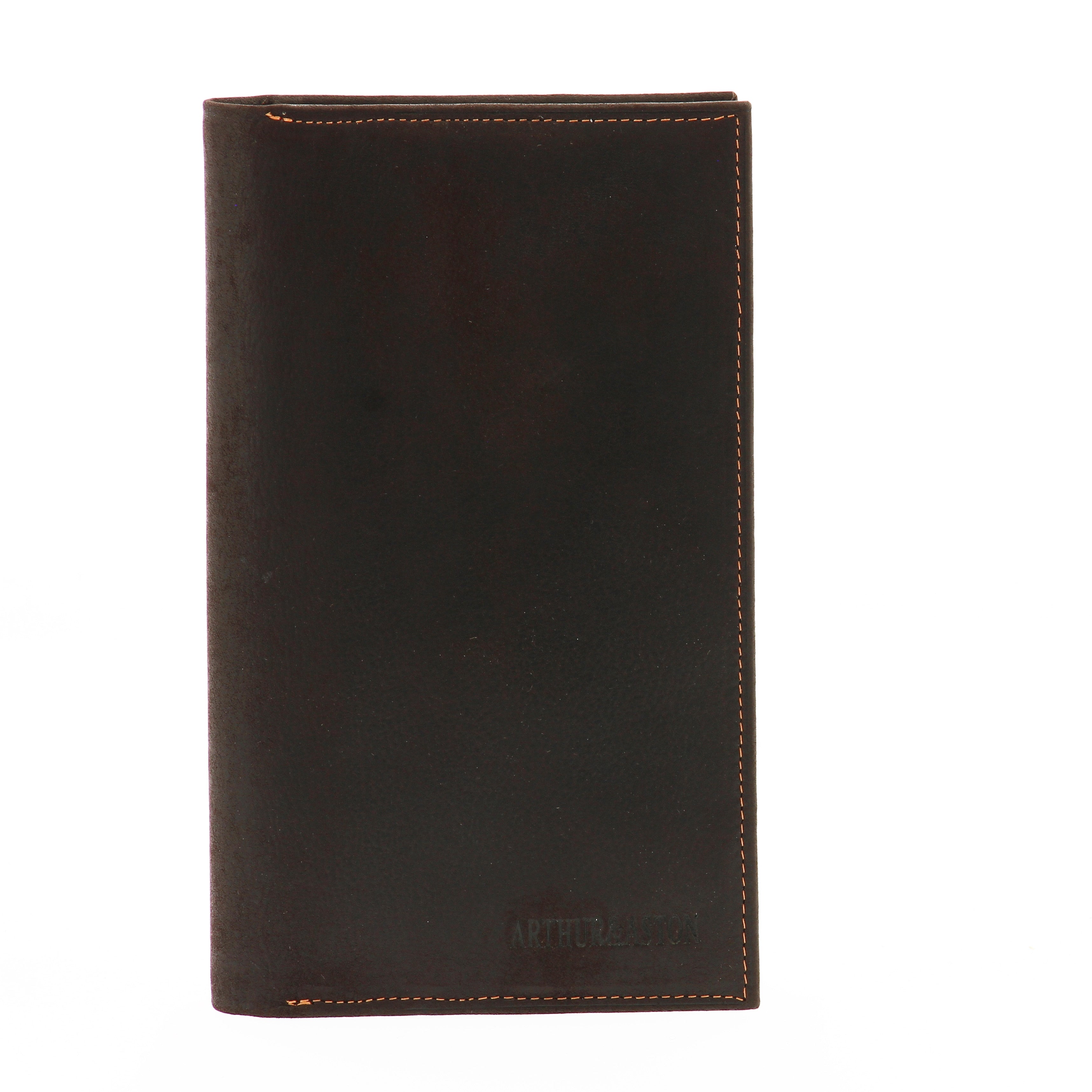 Louis checkbook holder in oiled leather