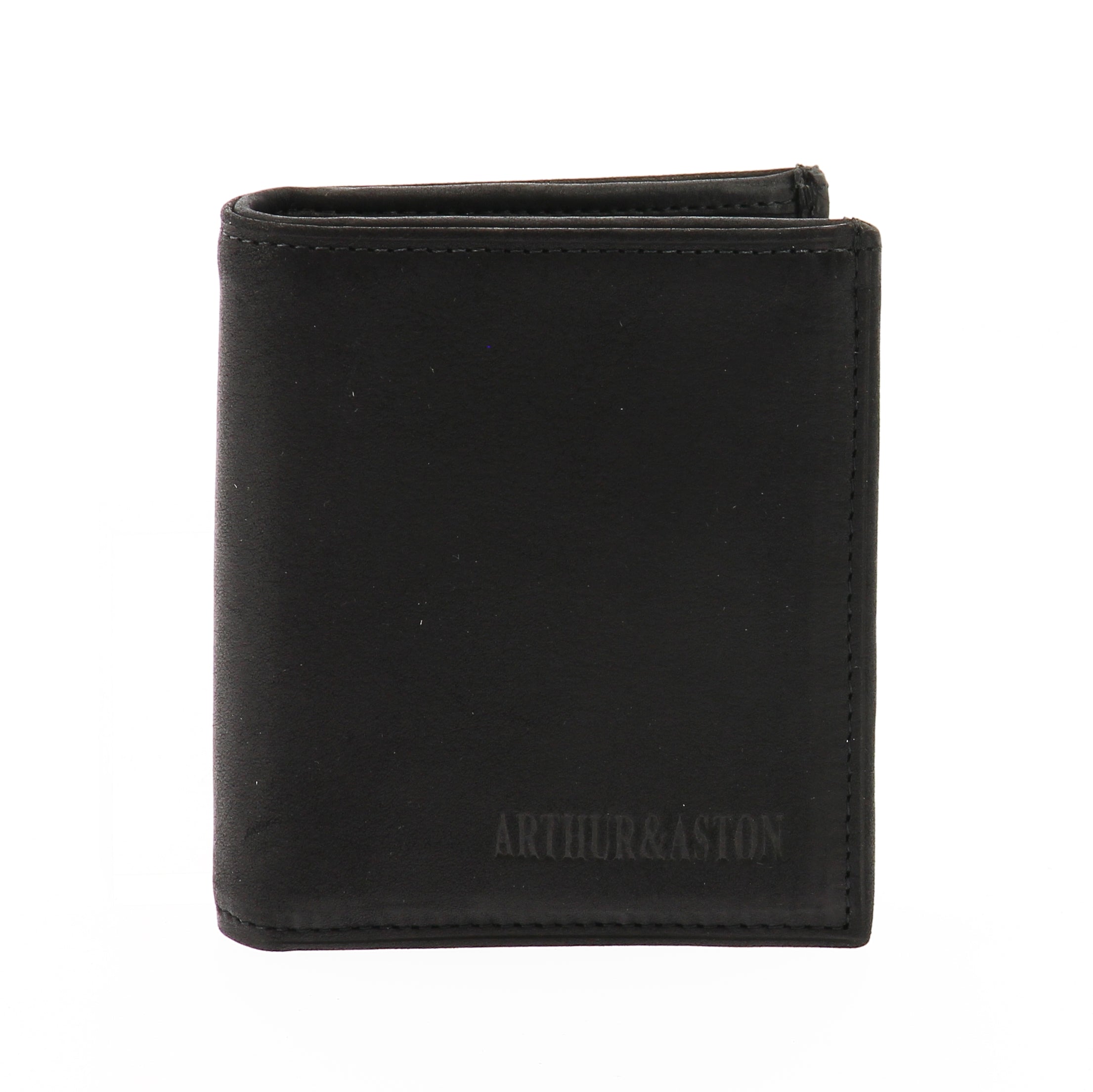 Louis oiled leather wallet and cards