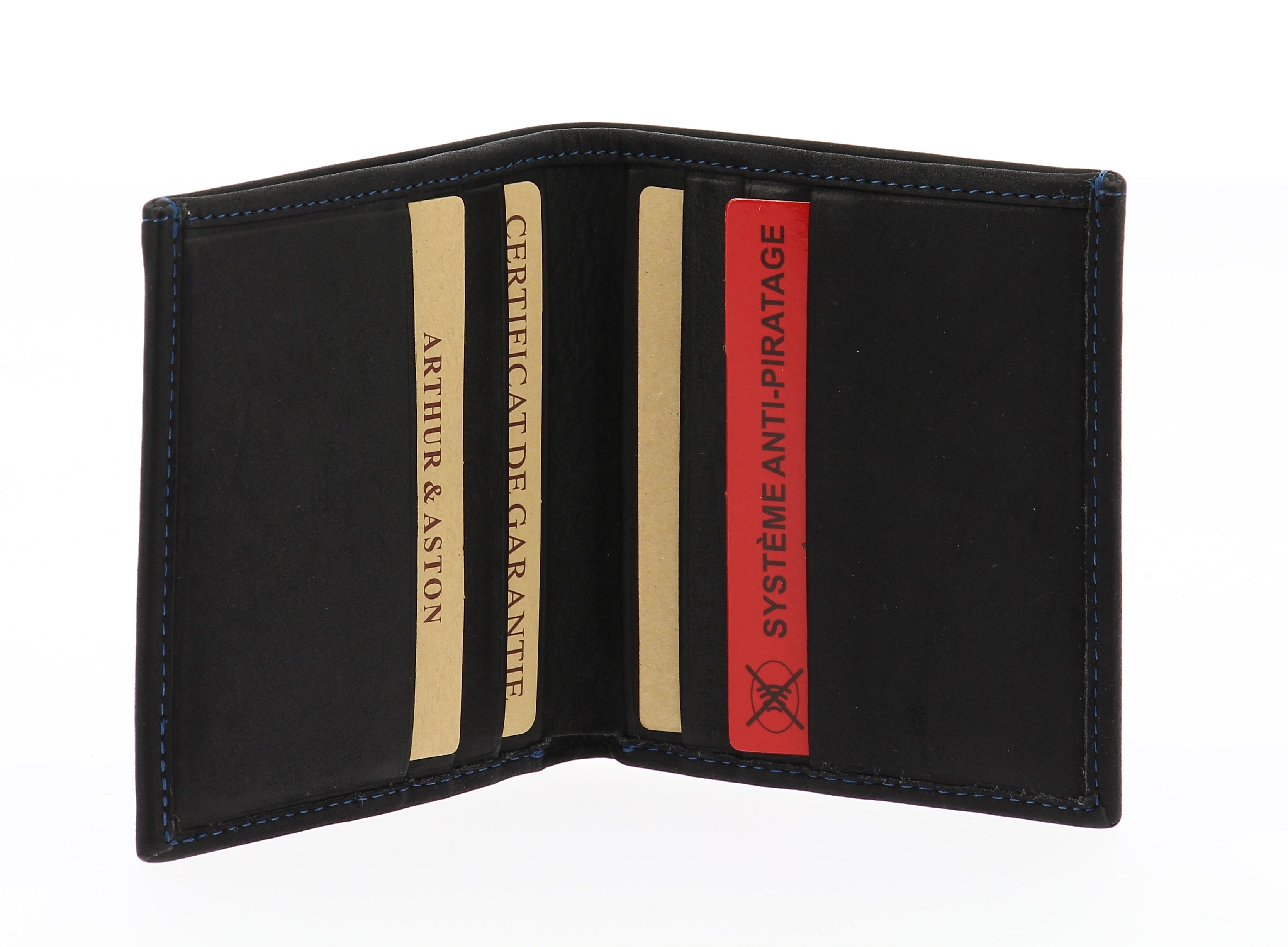 Louis card holder in oiled leather