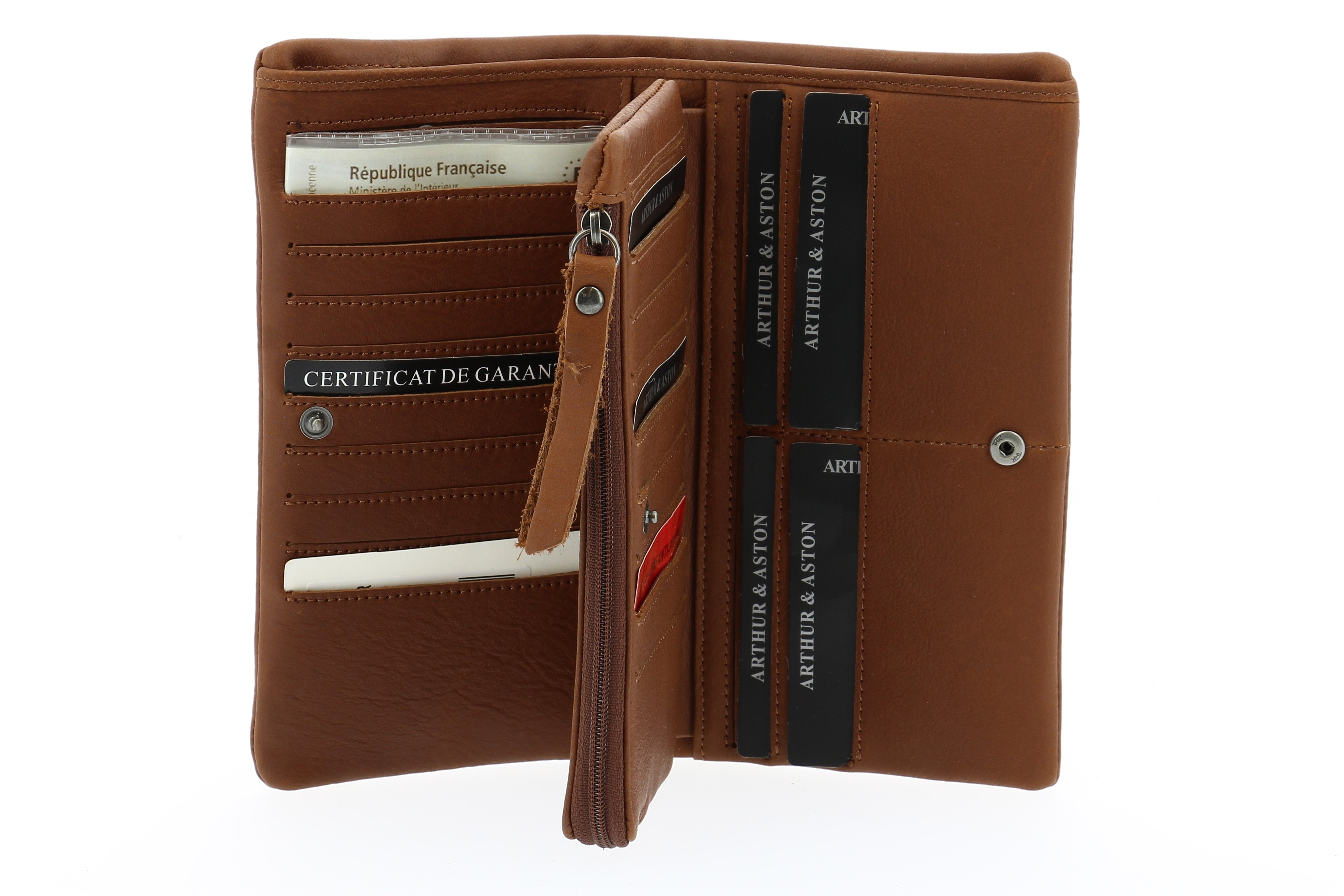 Porte Monnaie et Cartes Oscar cuir