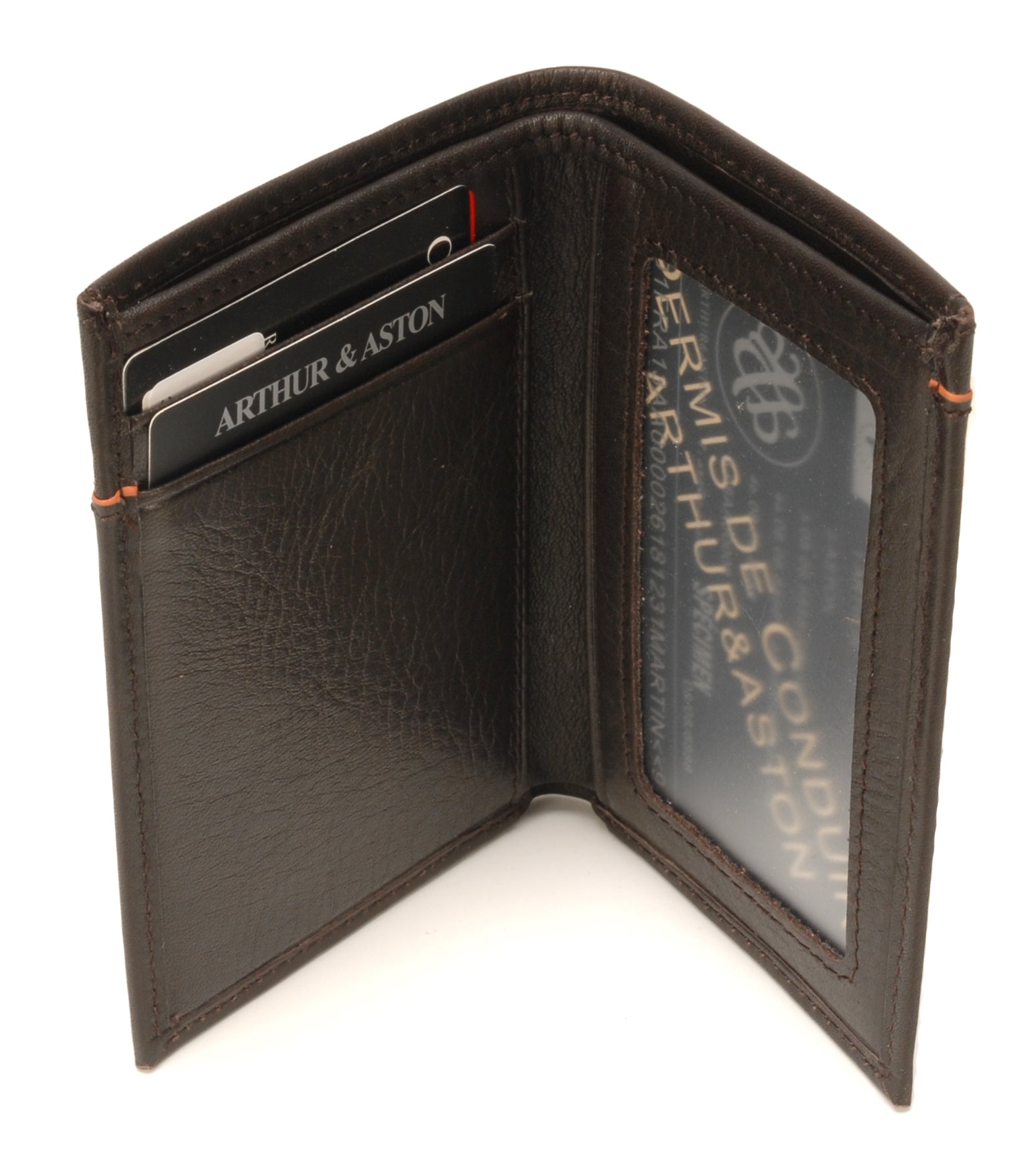 Porte-cartes Hugo en cuir plongé