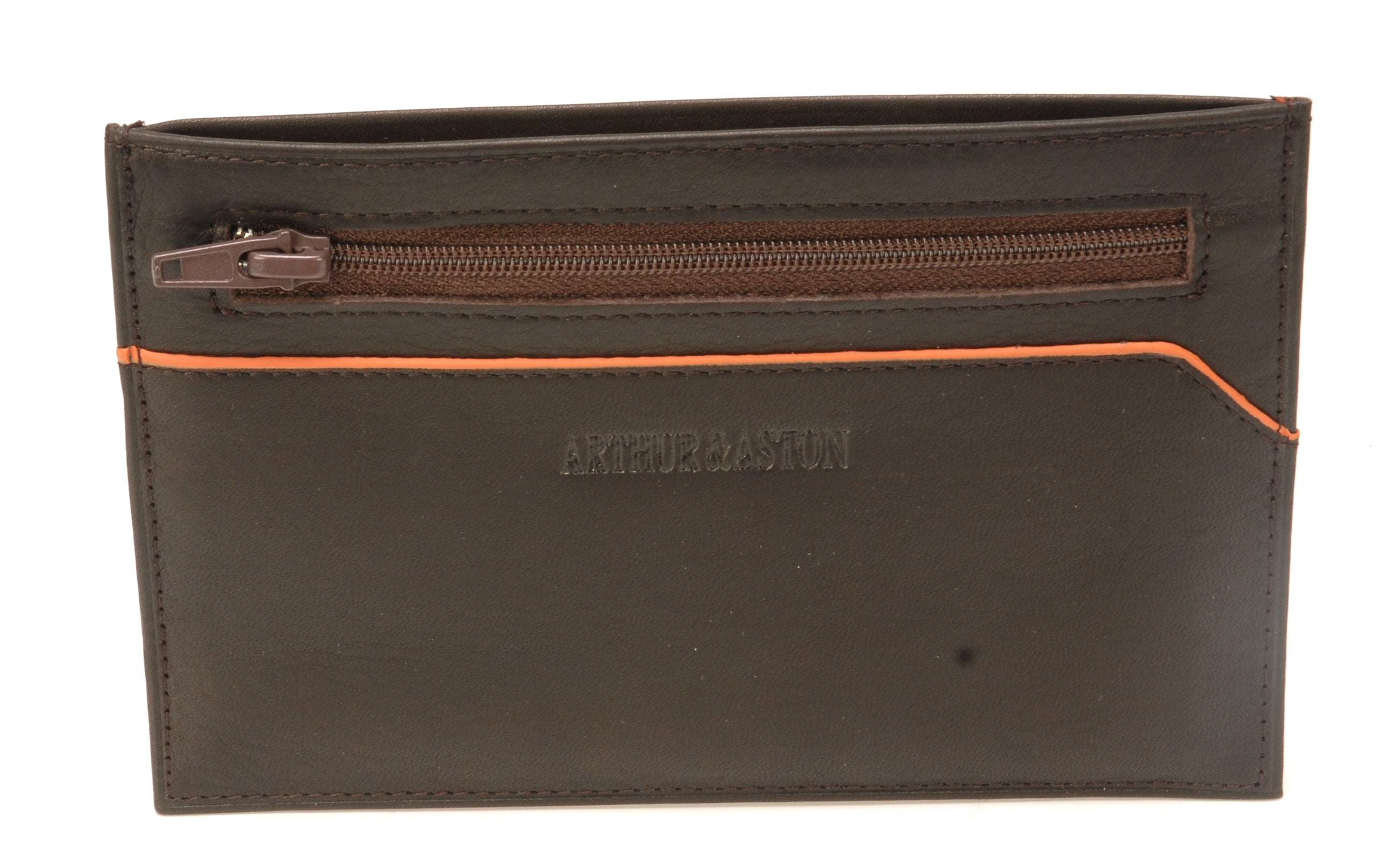 Porte-papiers Hugo en cuir plongé