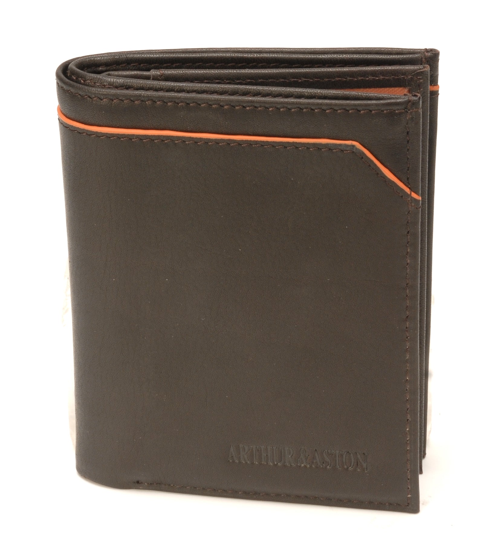 Portefeuille Hugo en cuir plongé