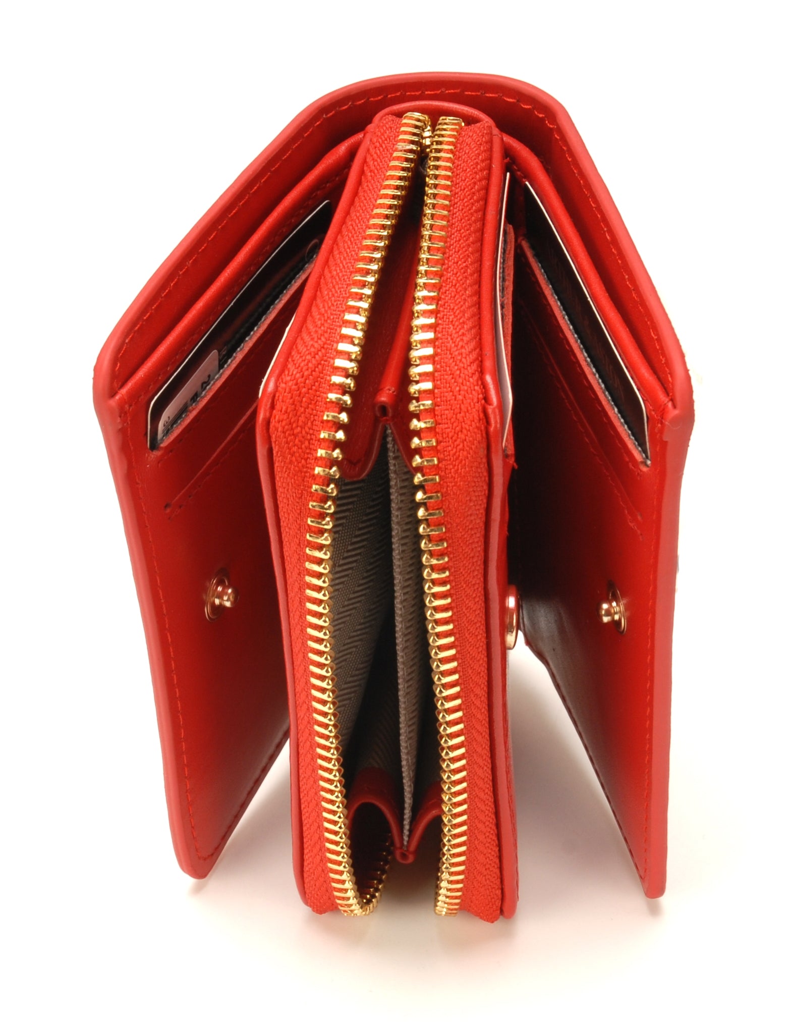 Porte-monnaie et cartes Clémence en cuir