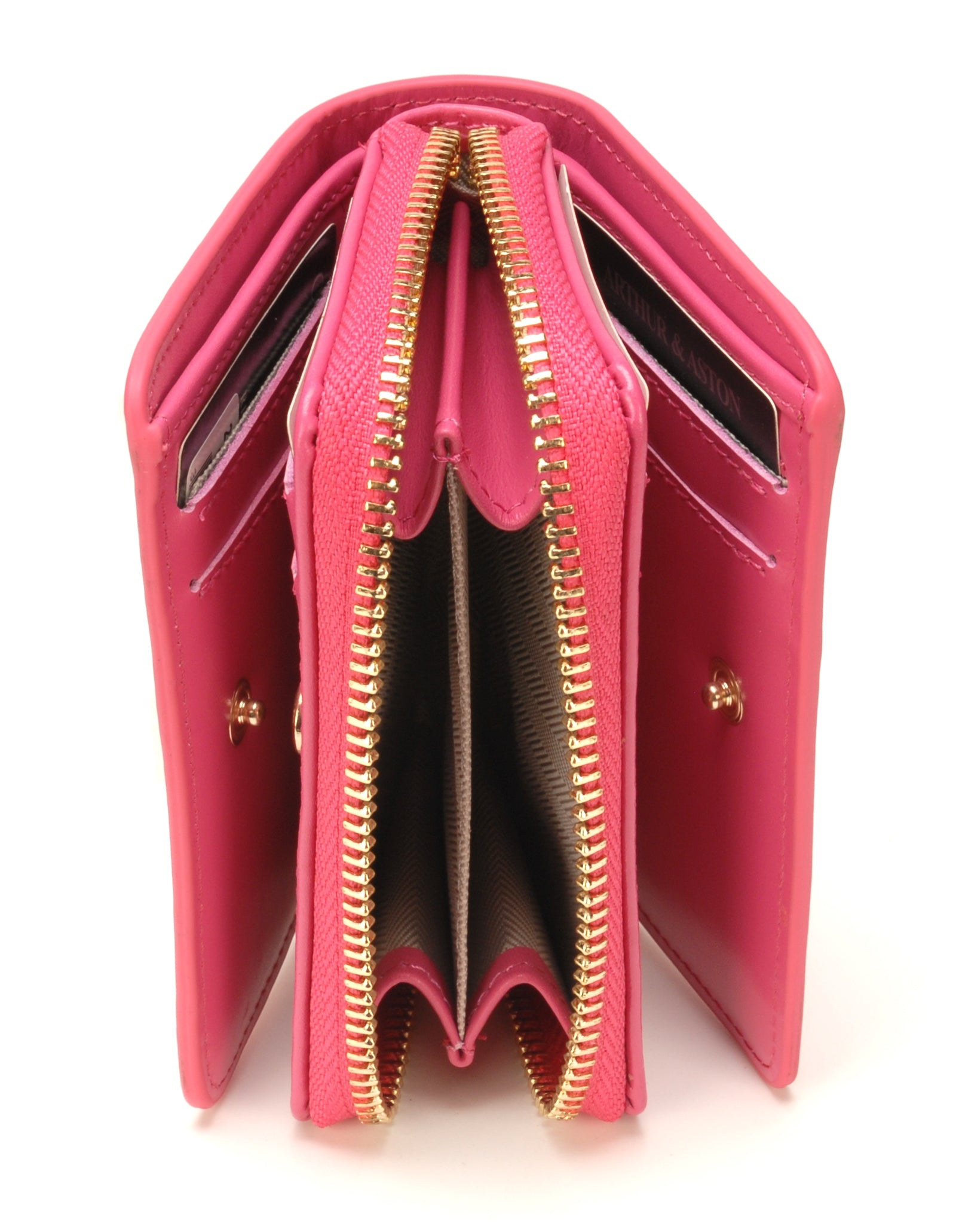 Porte-monnaie et cartes Clémence en cuir