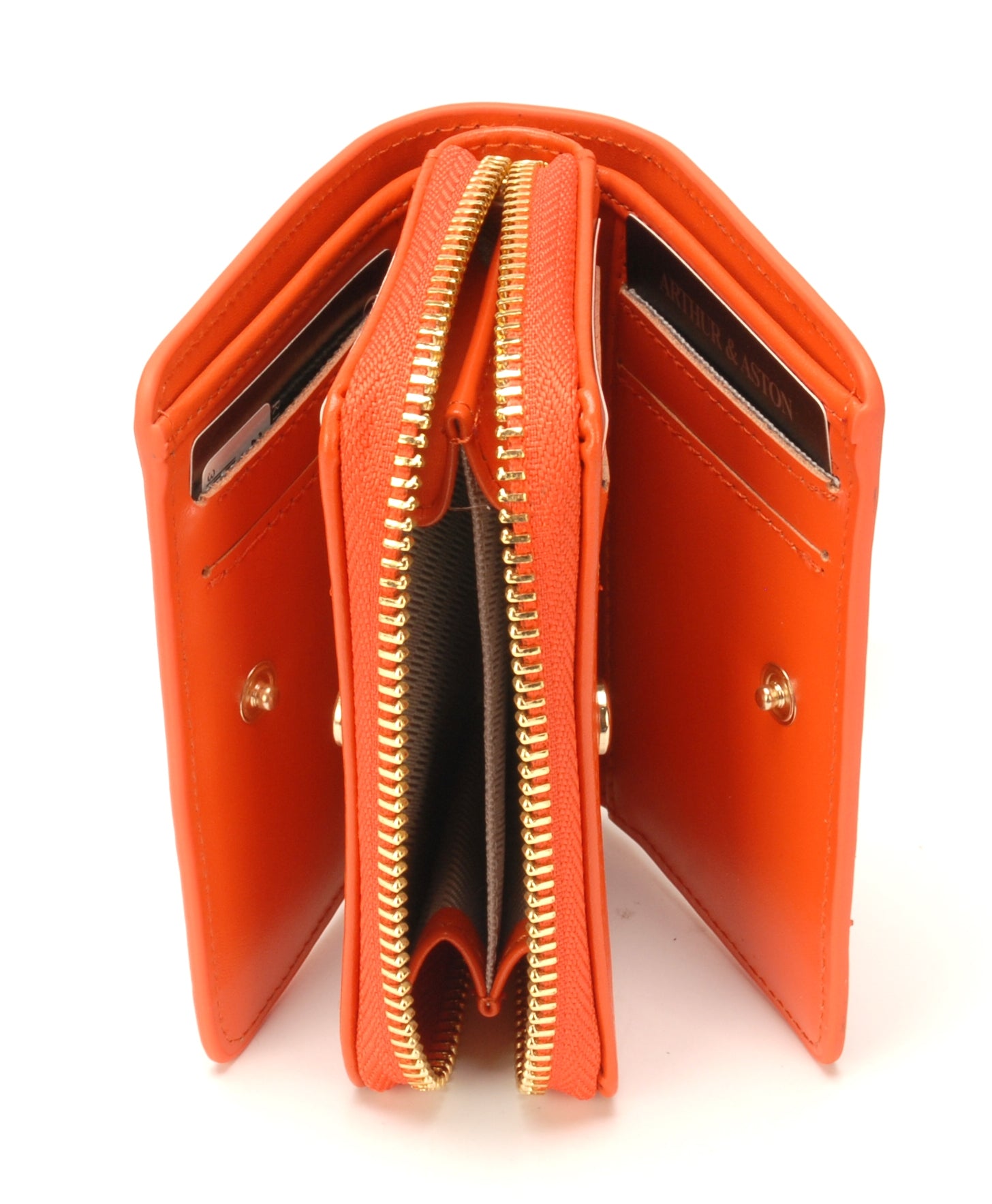 Porte-monnaie et cartes Clémence en cuir