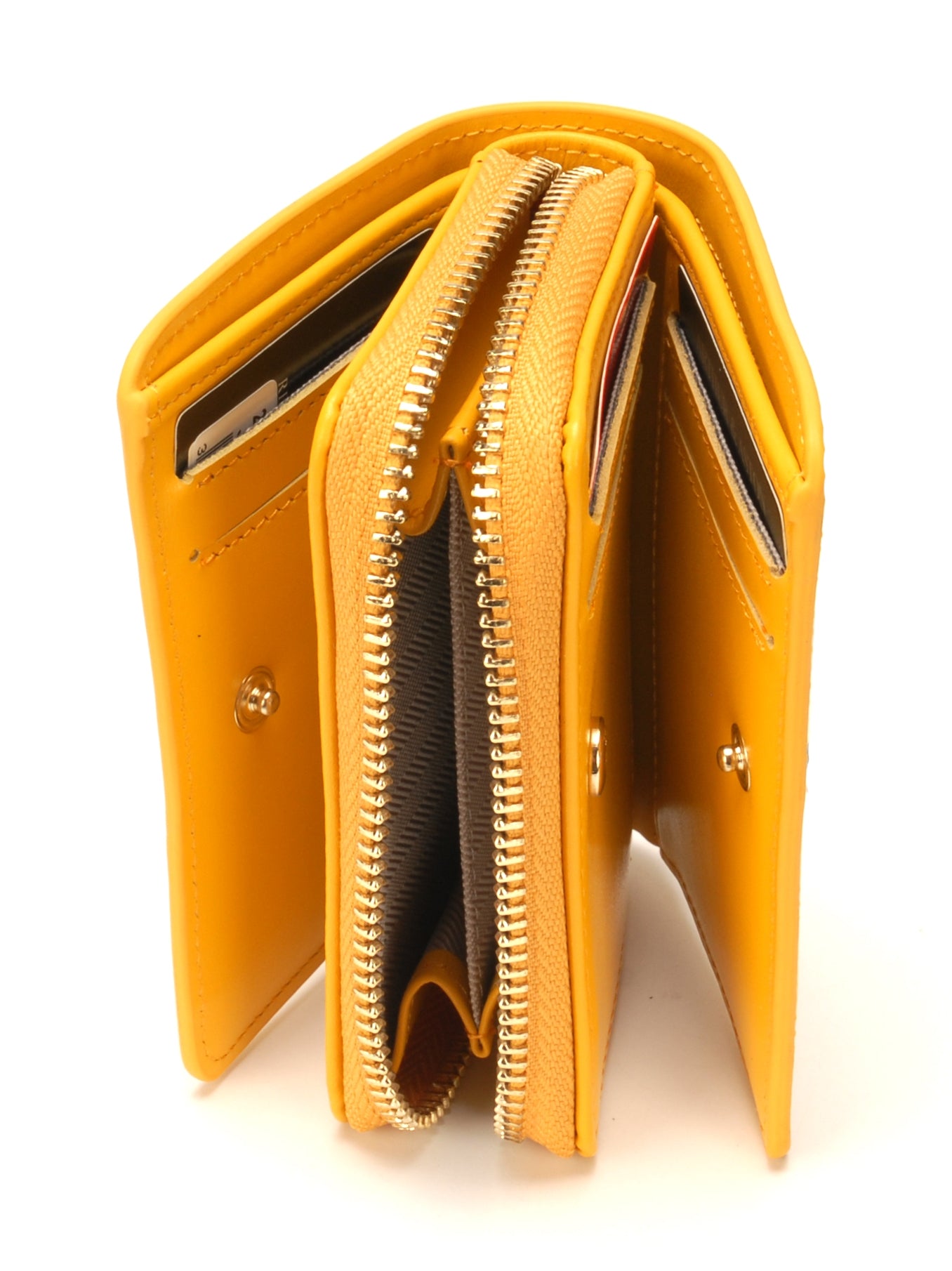 Porte-monnaie et cartes Clémence en cuir