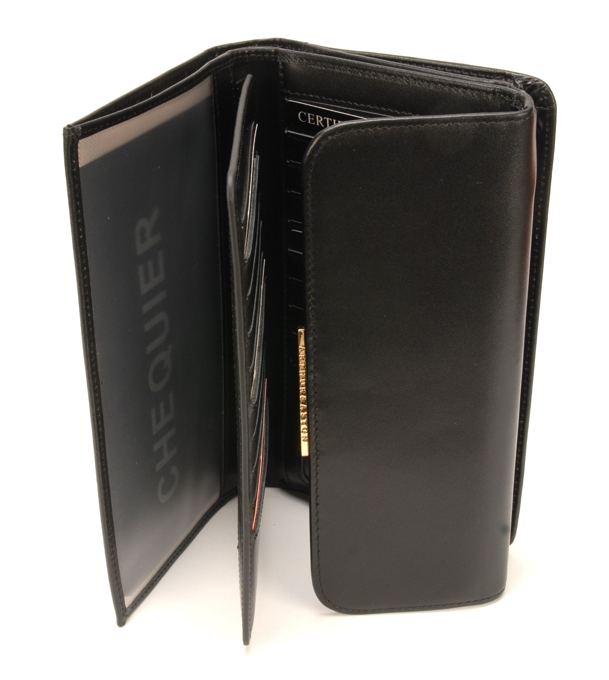 Compagnon porte-chéquier Clémence en cuir