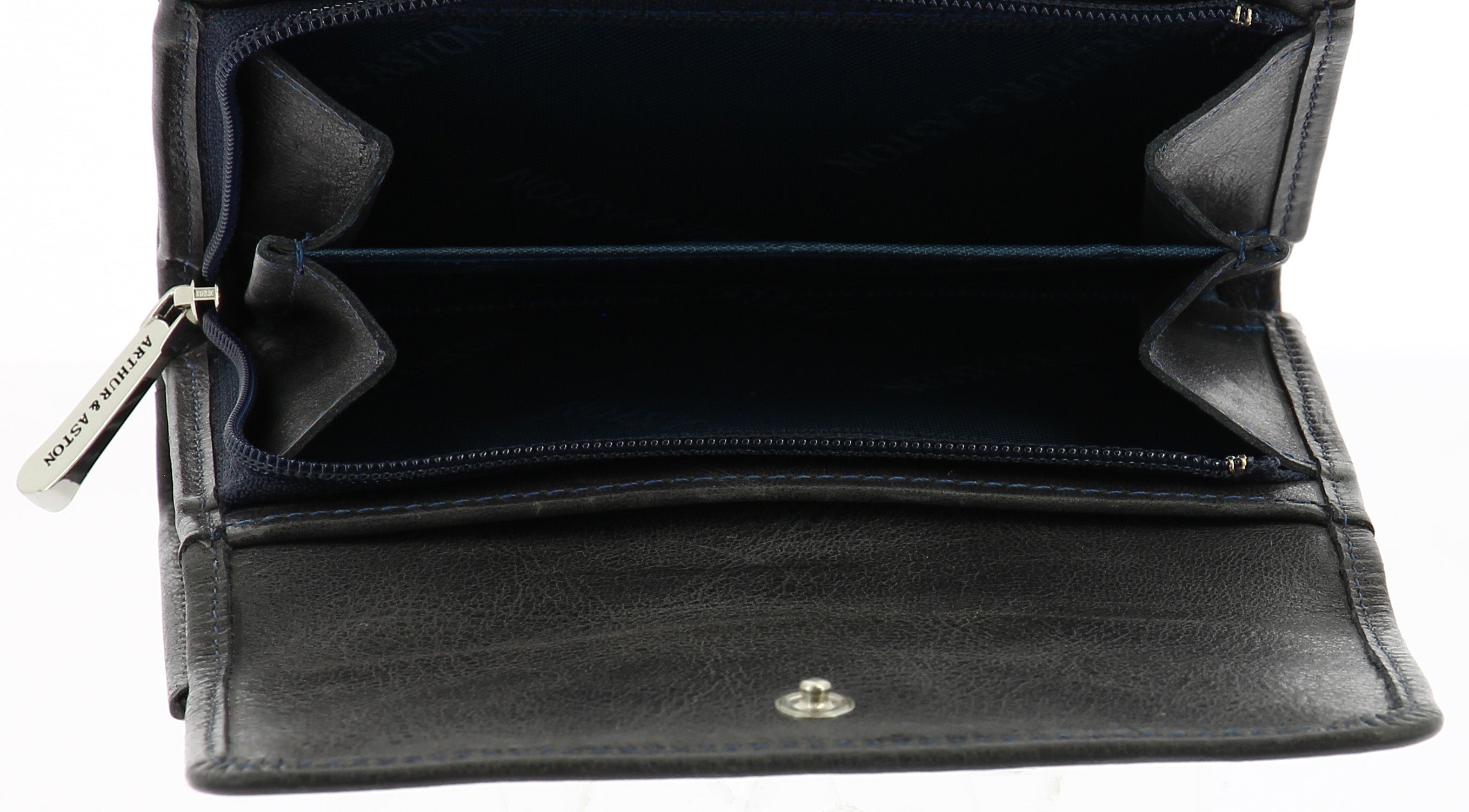 Leather Back to Back Wallet