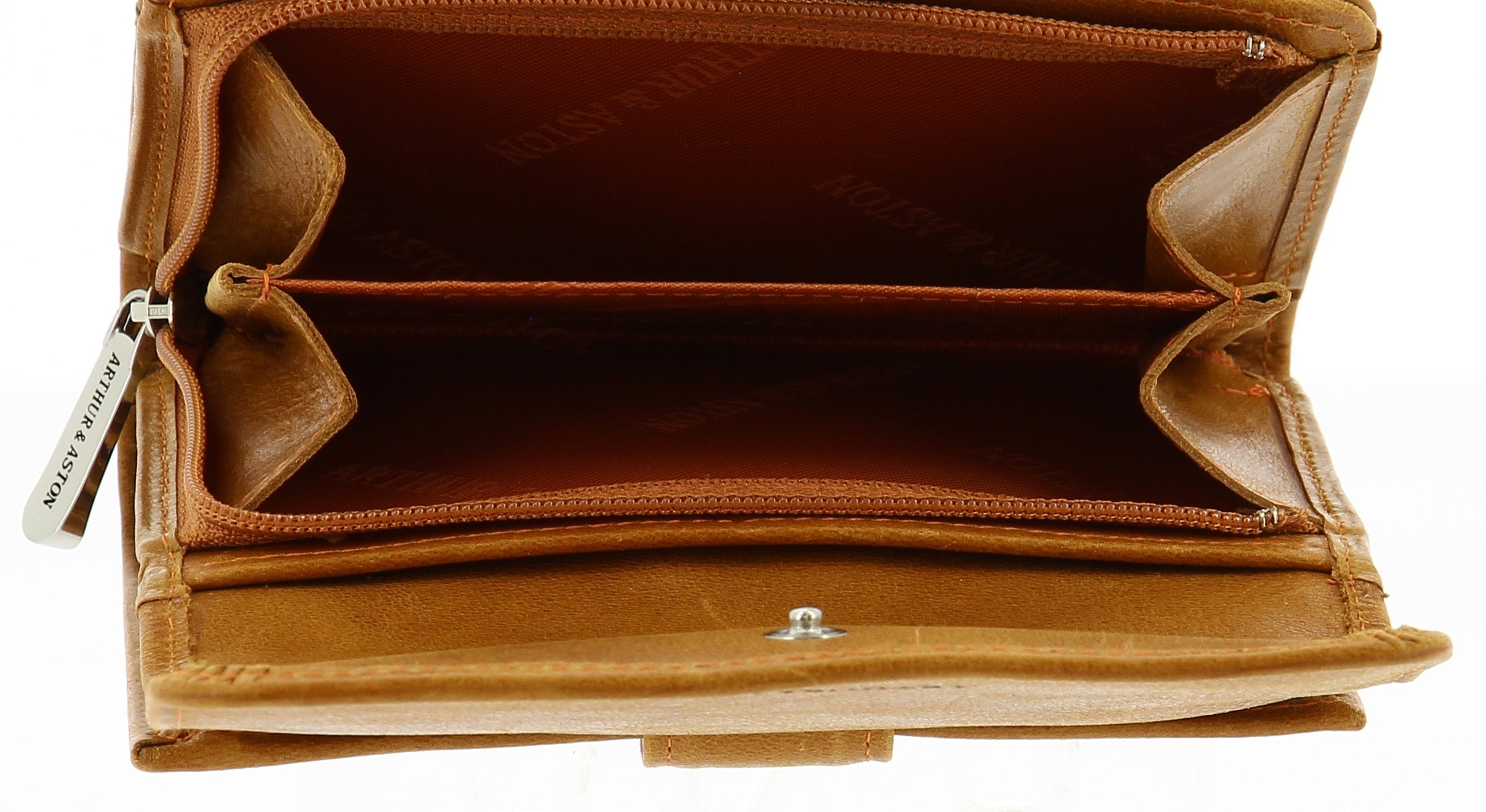 Leather Back to Back Wallet