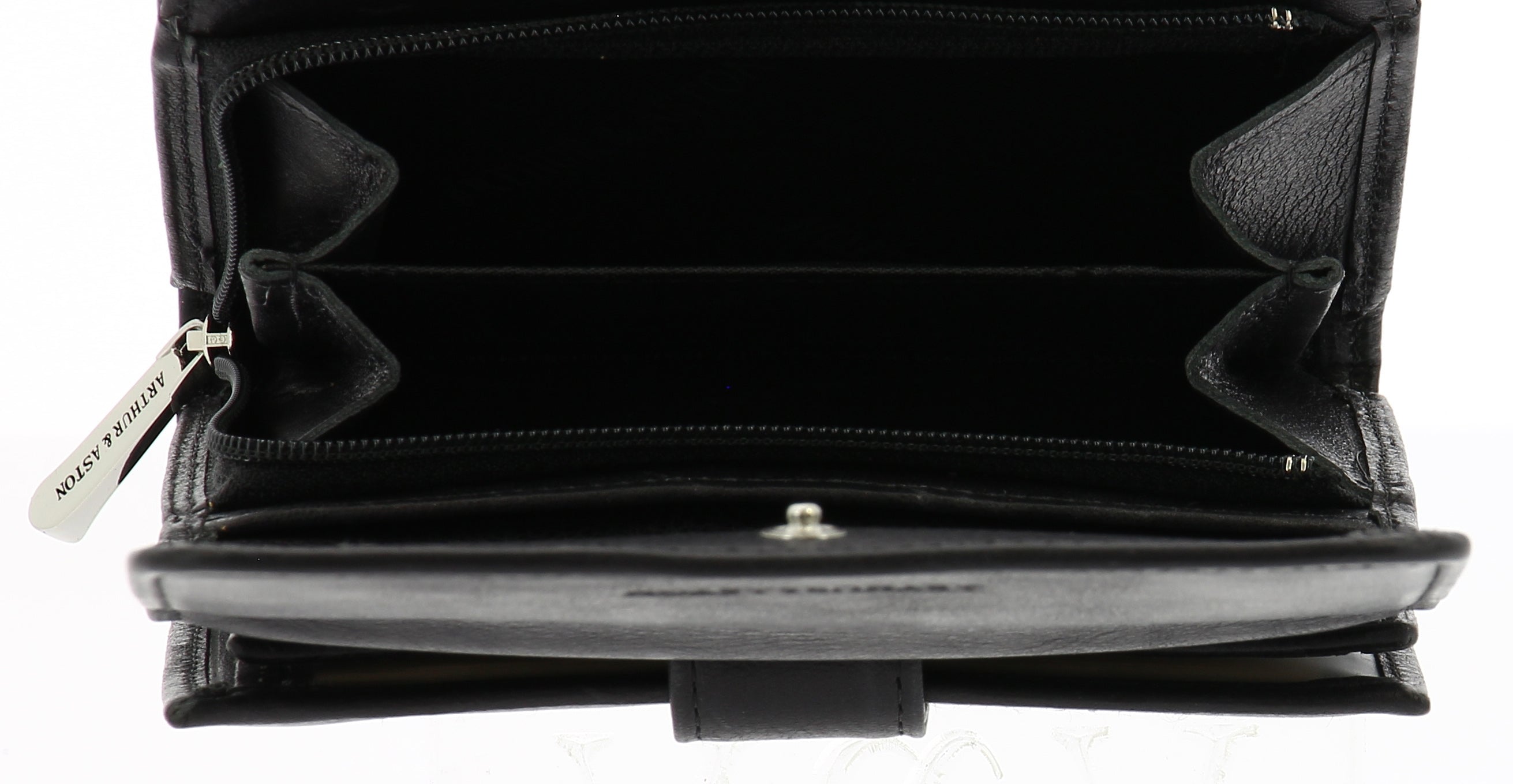 Leather Back to Back Wallet