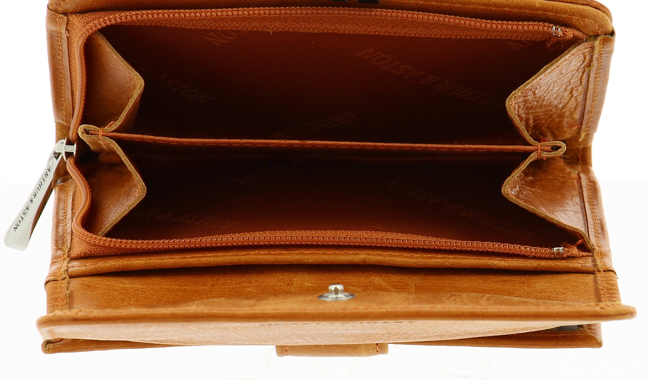 Leather Back to Back Wallet