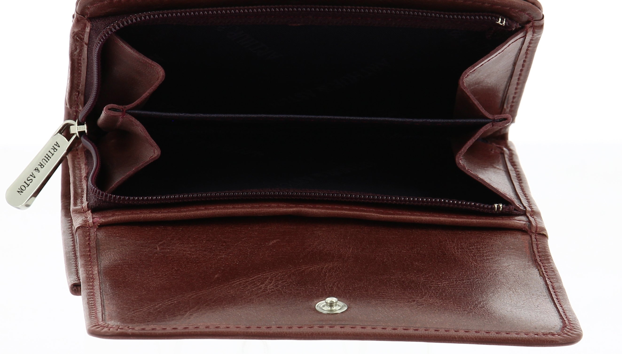 Leather Back to Back Wallet