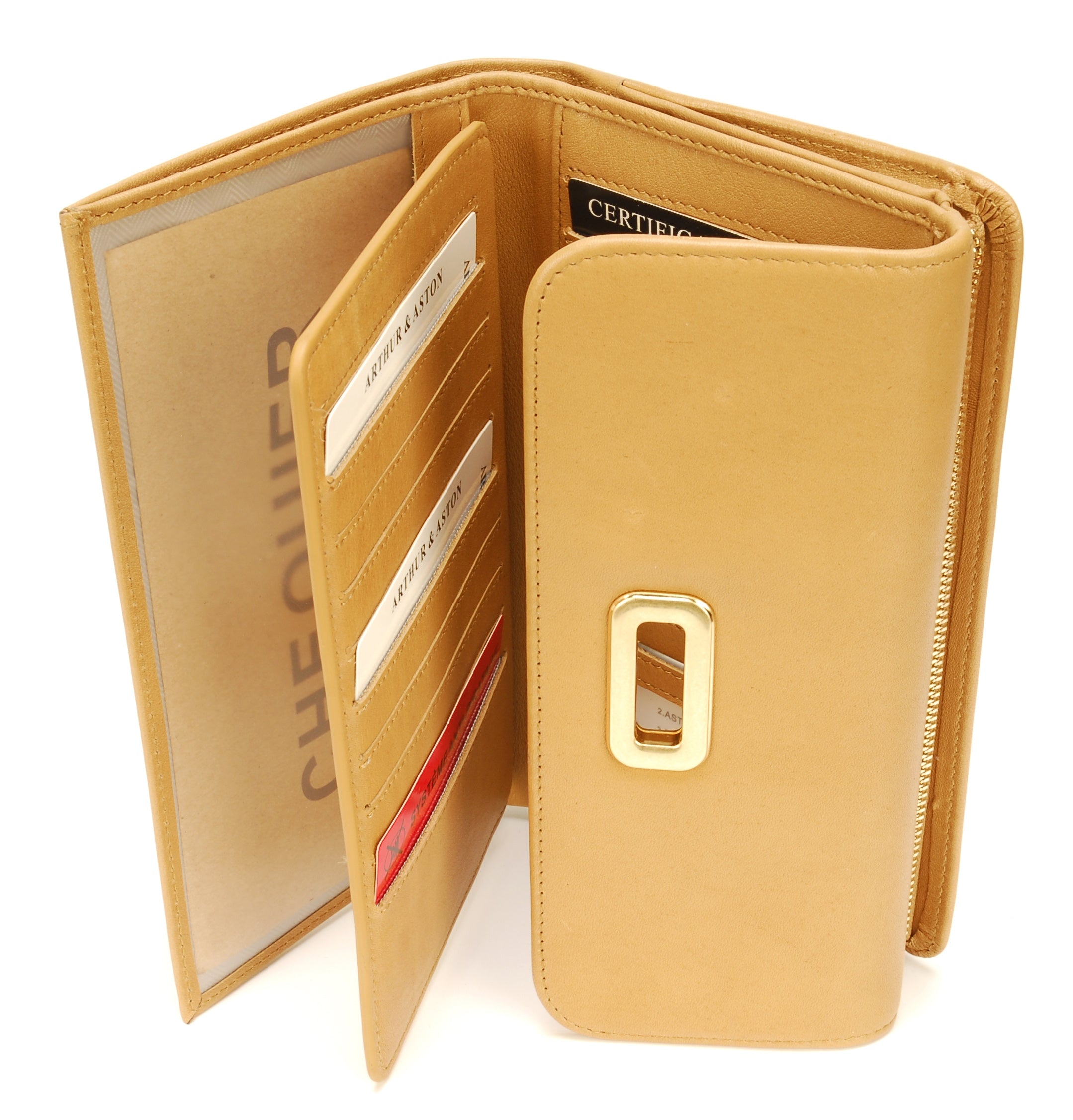 Compagnon Porte-chéquier cuir Ellie