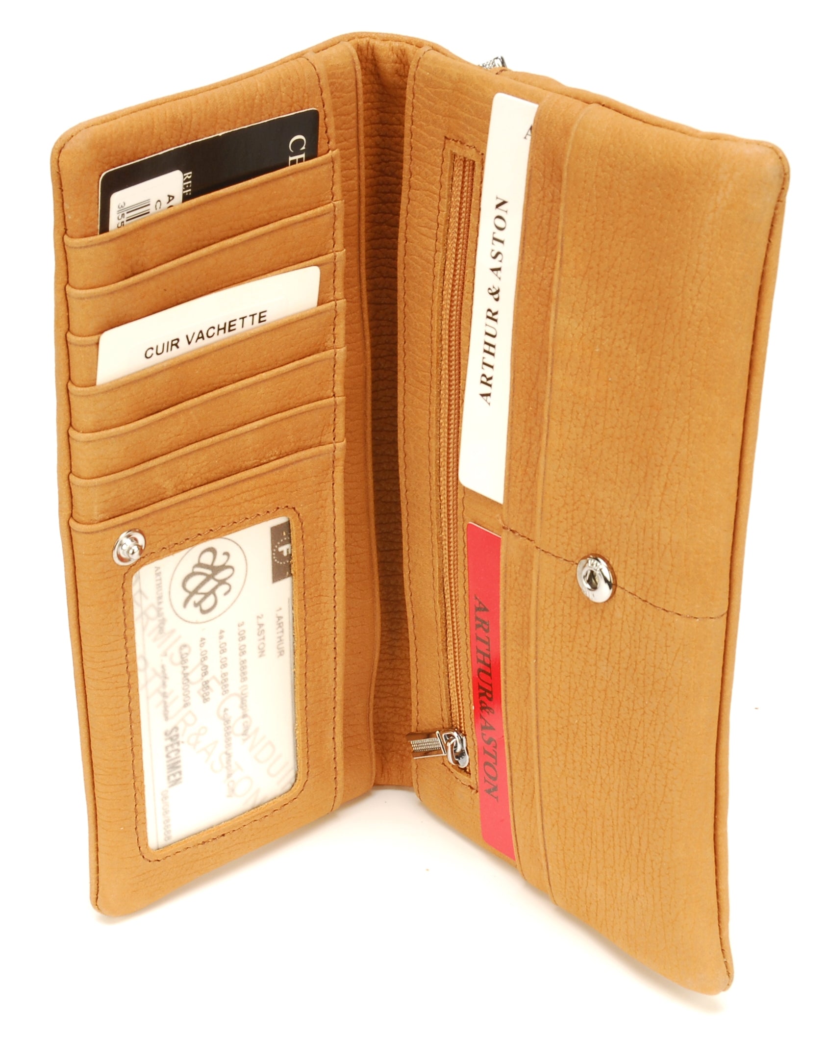 Portefeuille cuir Clémence