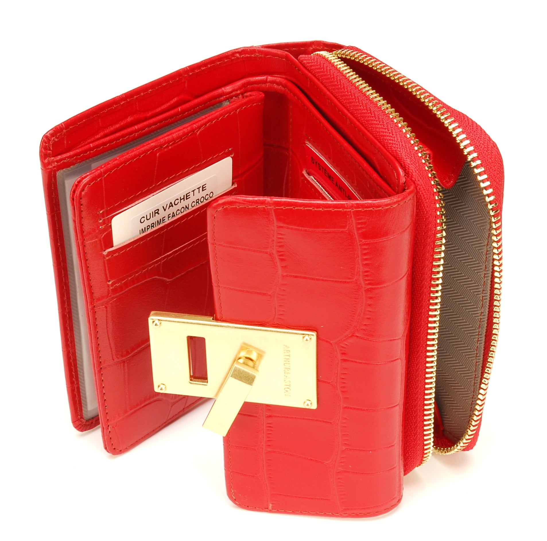 Portefeuille cuir Romy