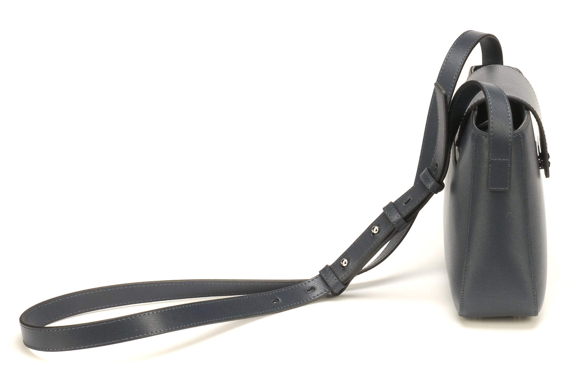 Pochette bandoulière croûte de cuir Elizabeth