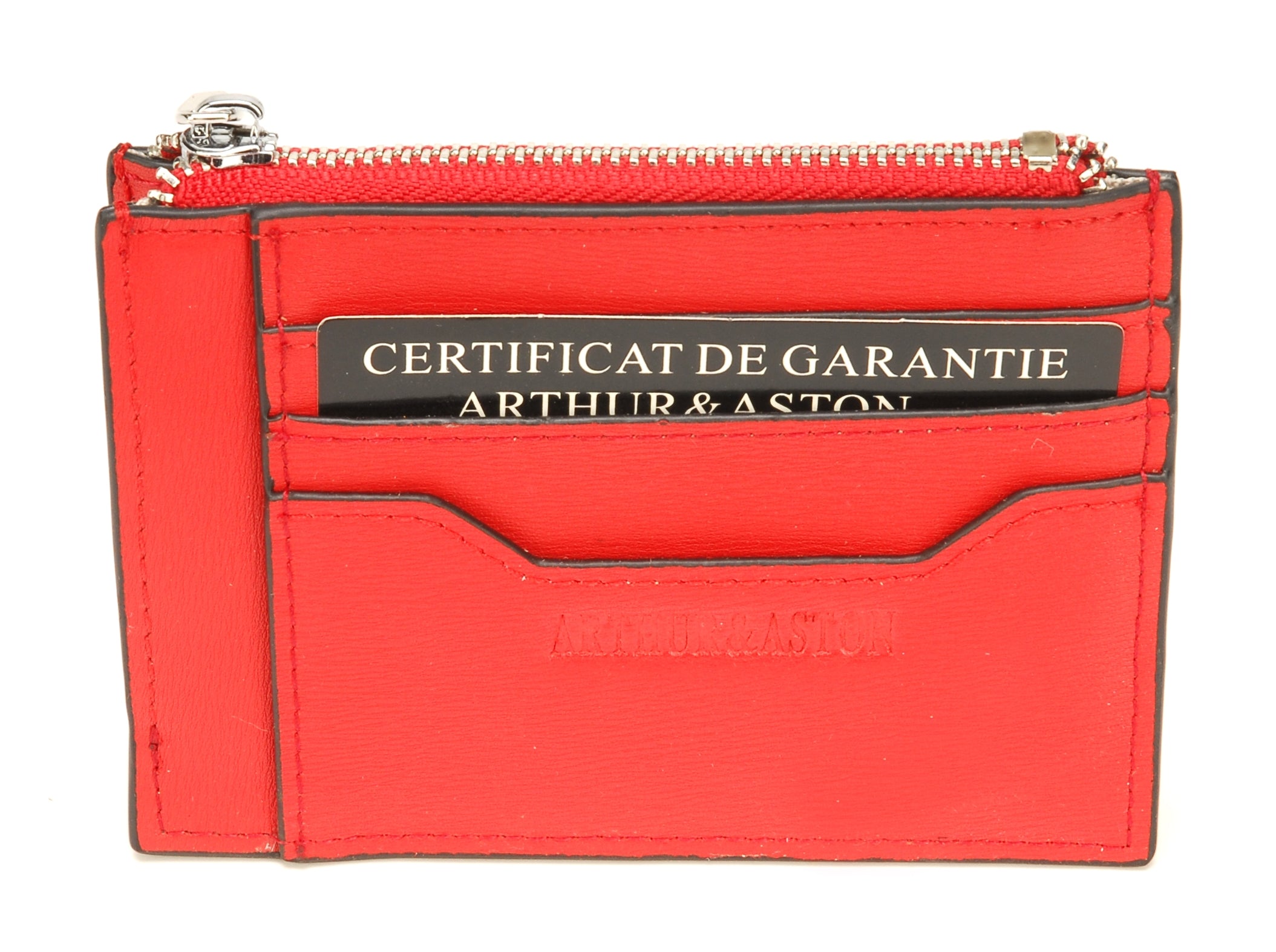 Porte-monnaie et cartes croûte de cuir Elizabeth