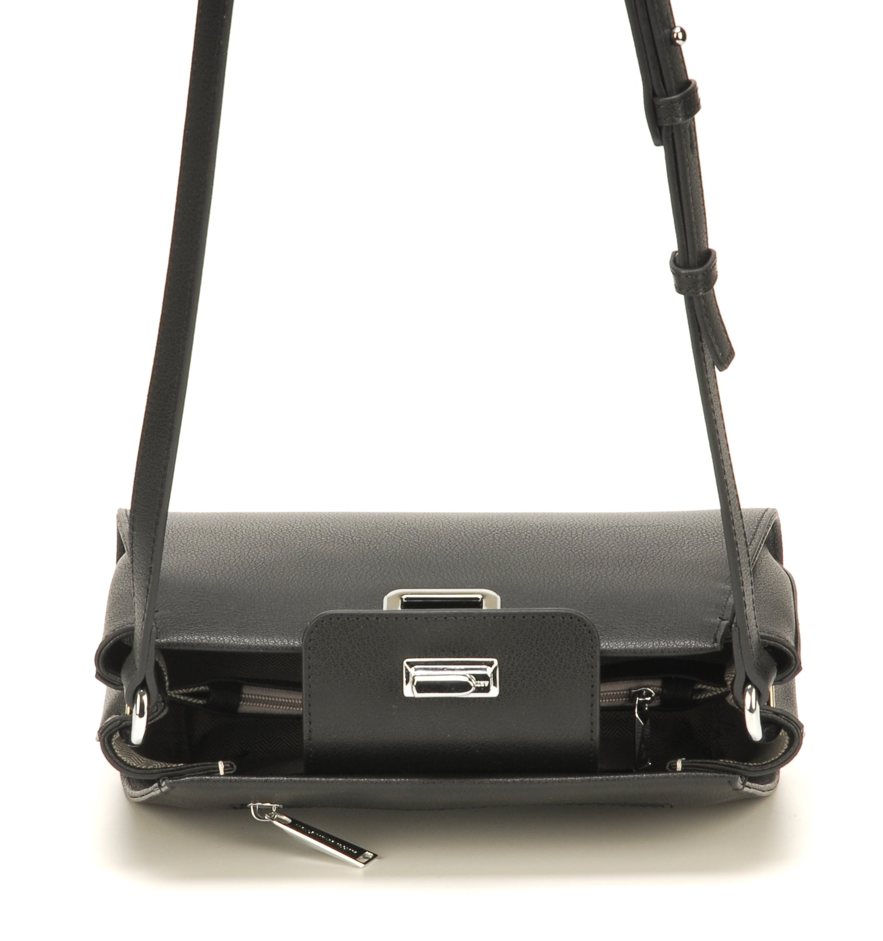 Sac travers Croûte de cuir Mary