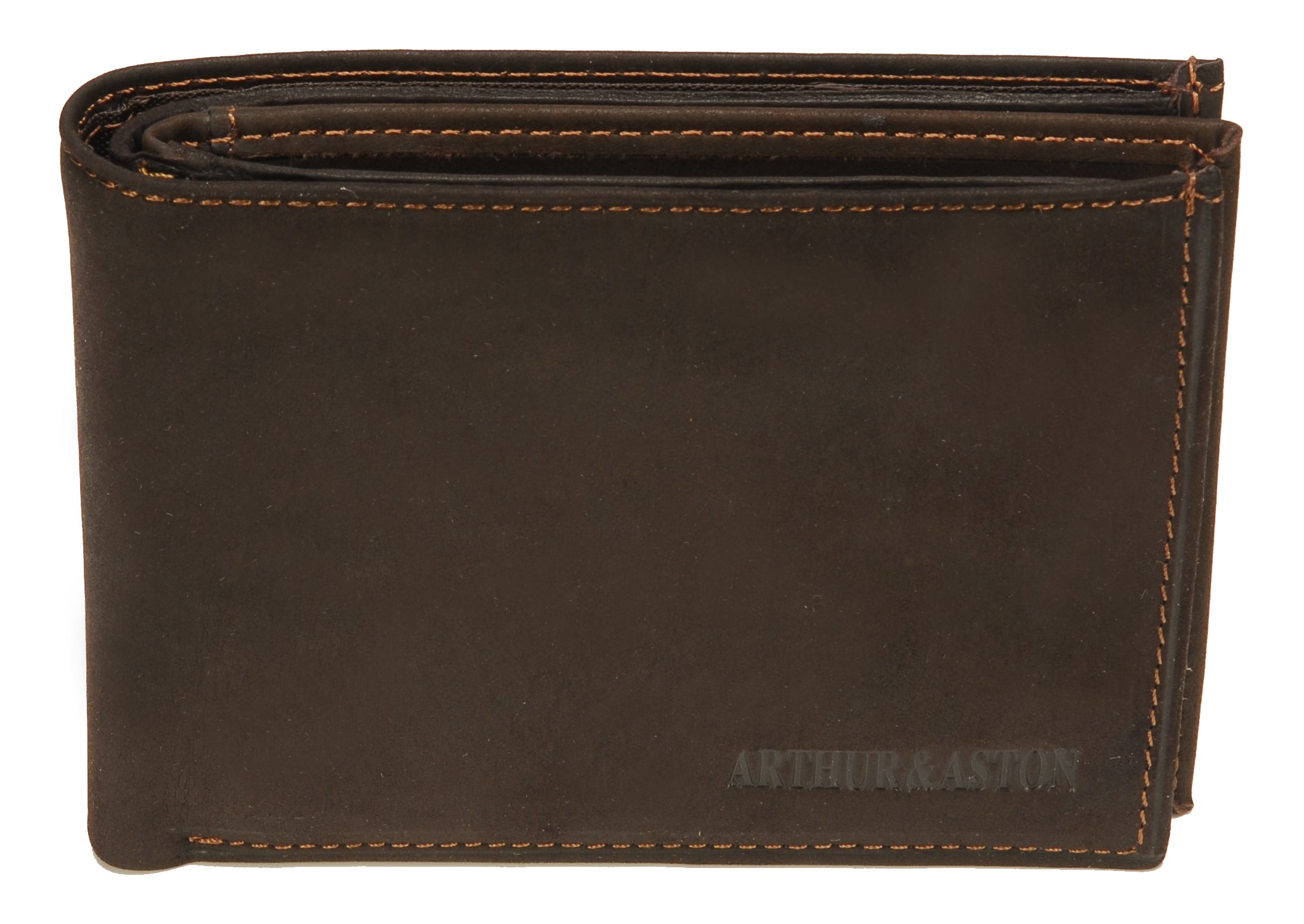 Louis Italian oiled leather card holder