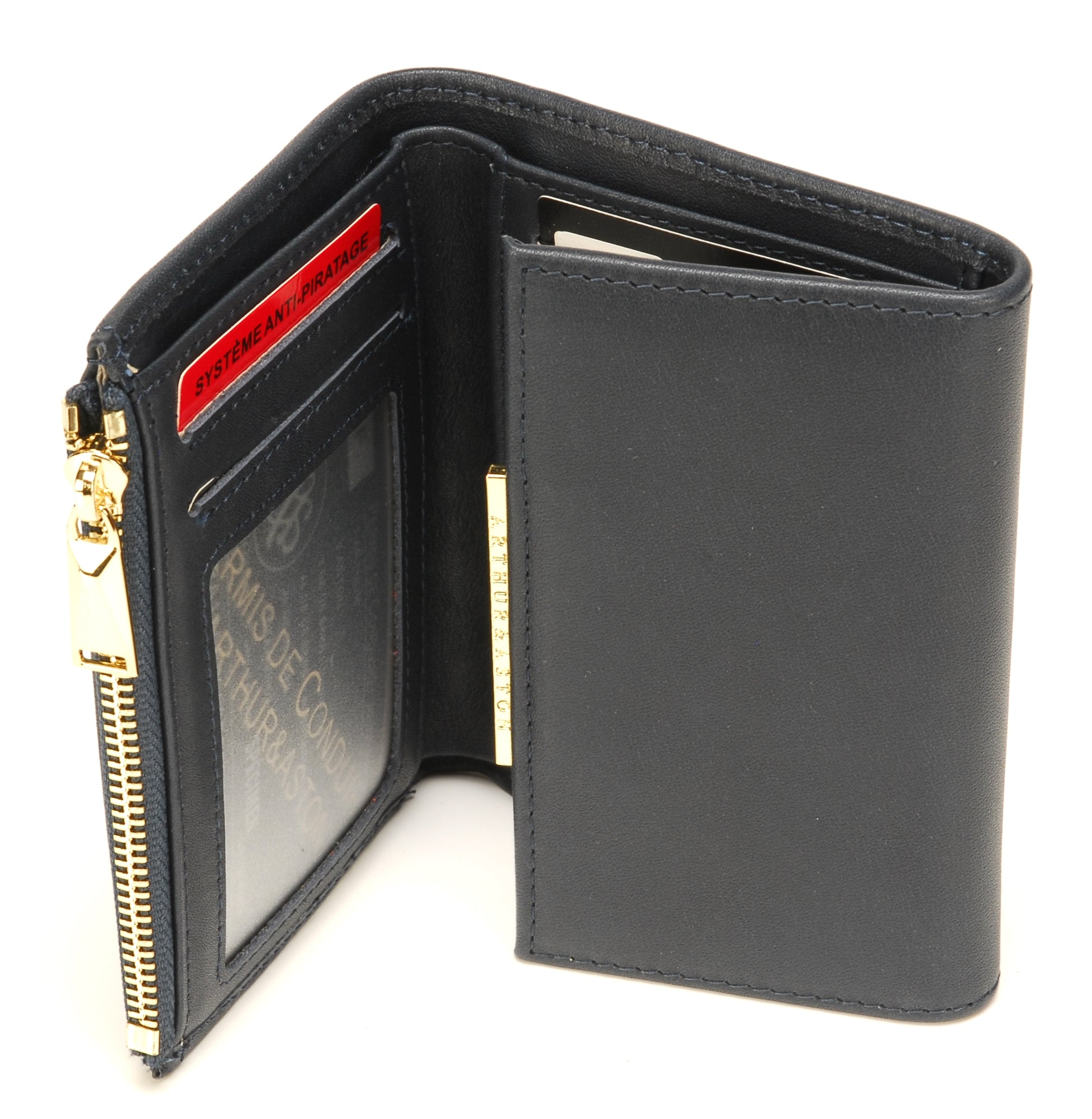 Portefeuille Amandine en cuir