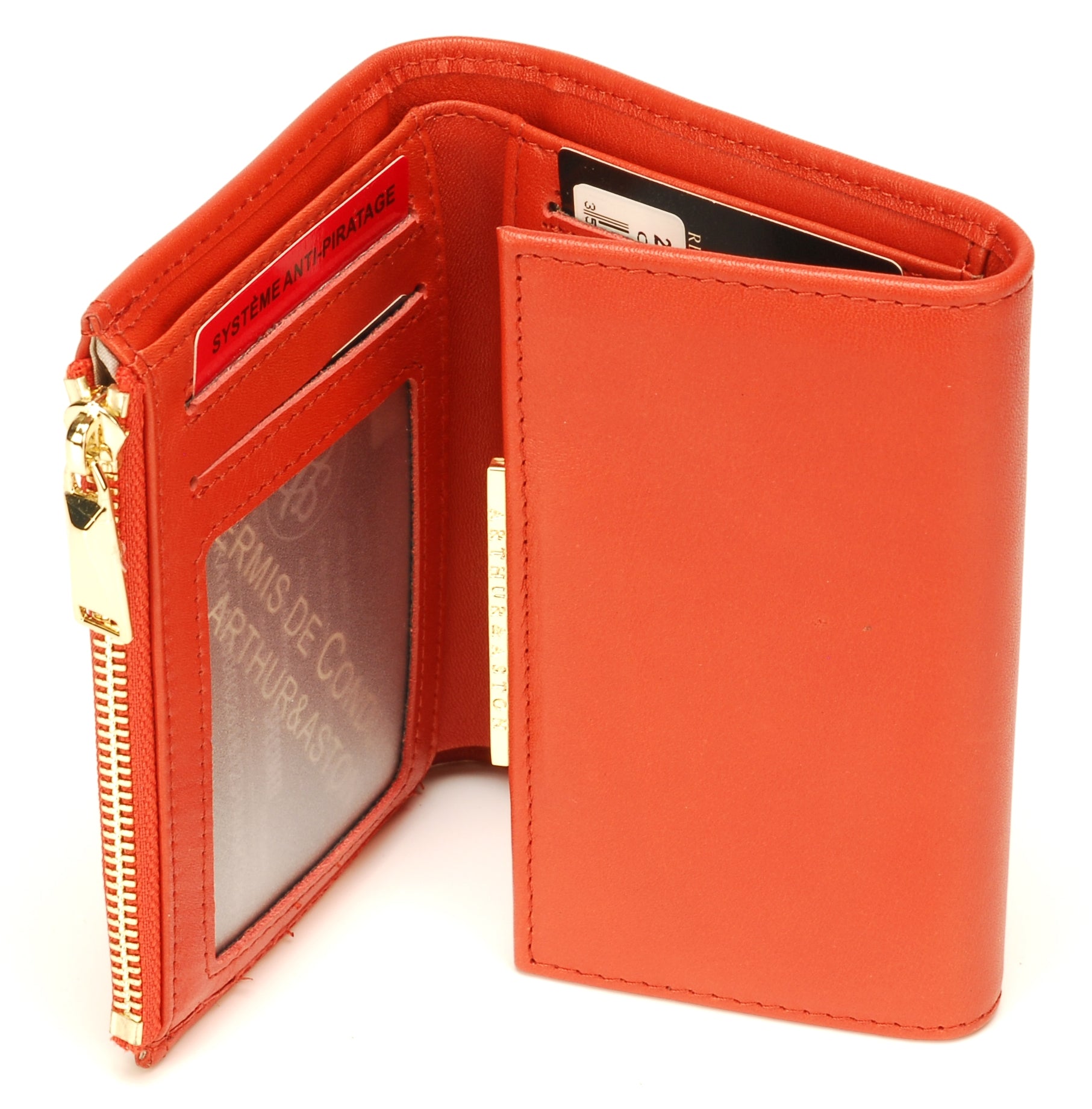 Portefeuille Amandine en cuir