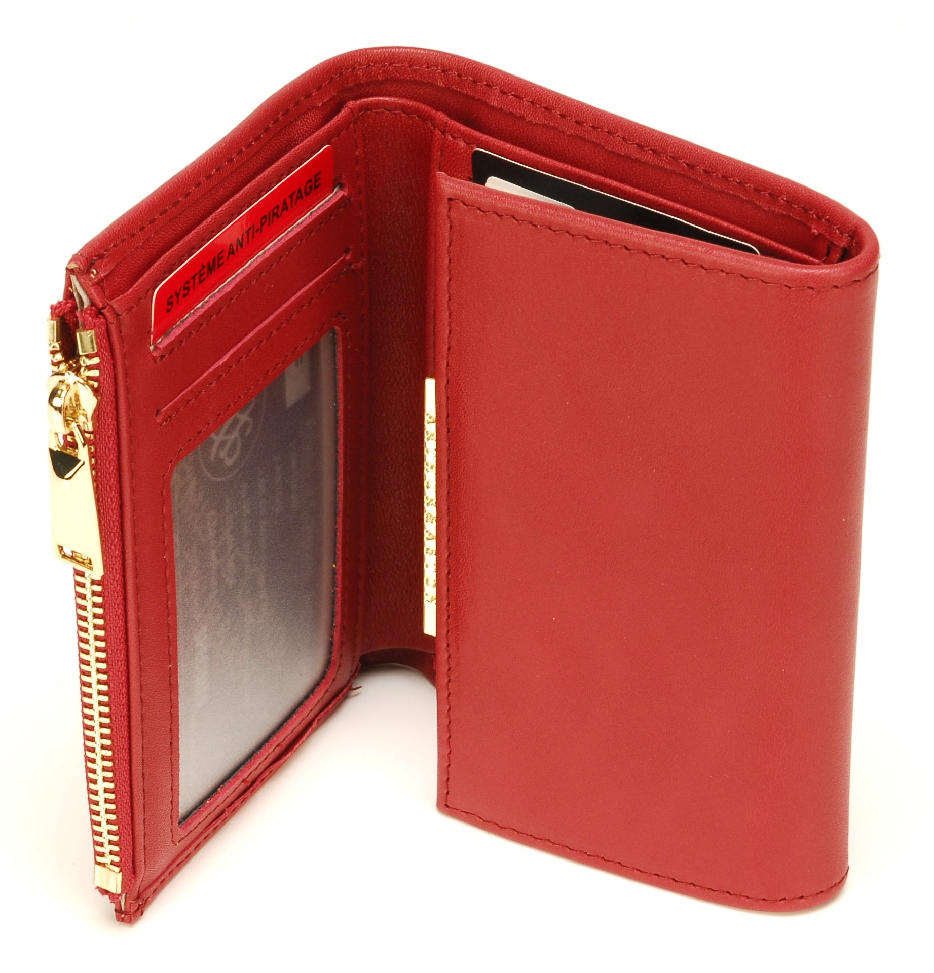 Portefeuille Amandine en cuir