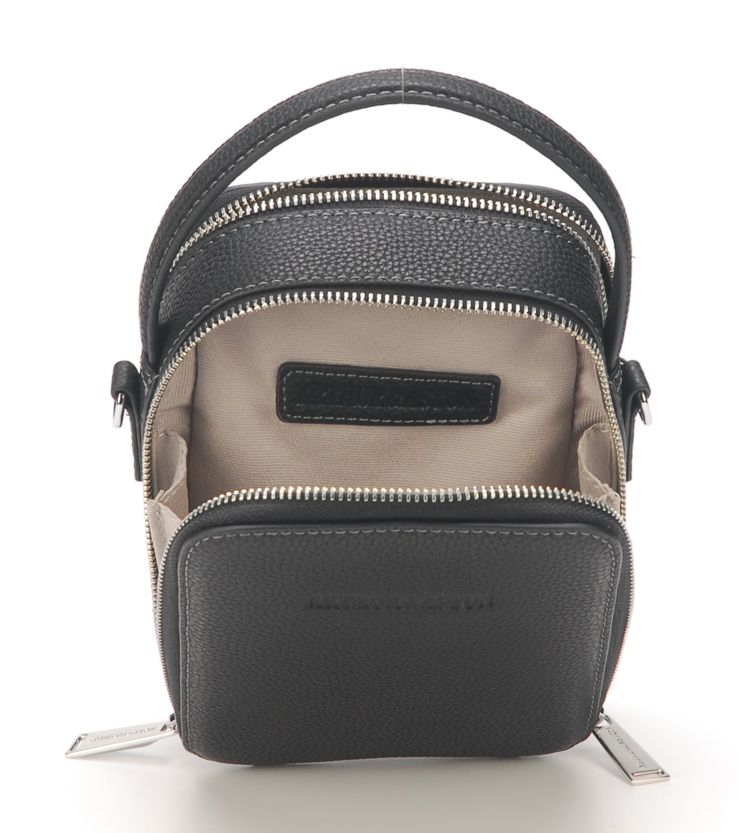 Antoine cowhide leather crossbody bag