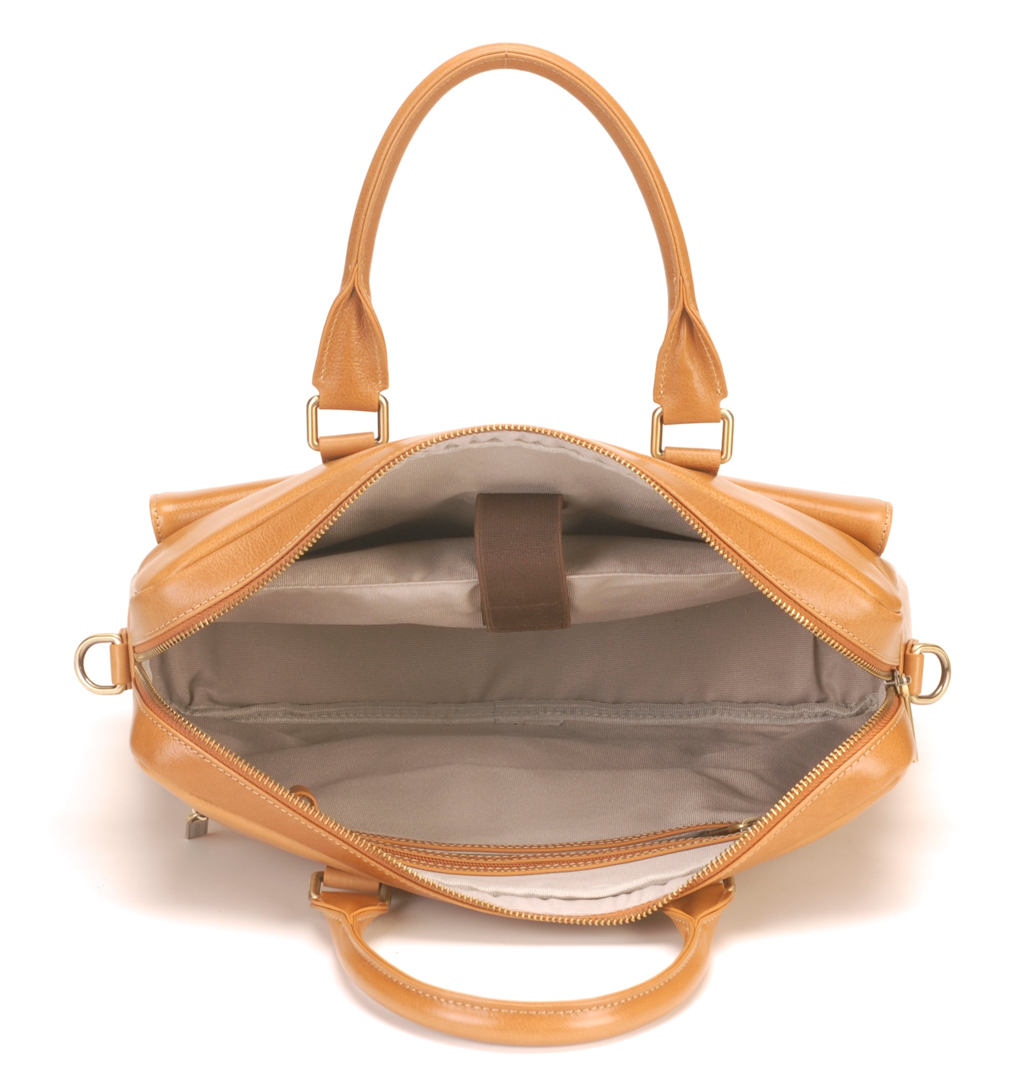Ulysse Leather Briefcase