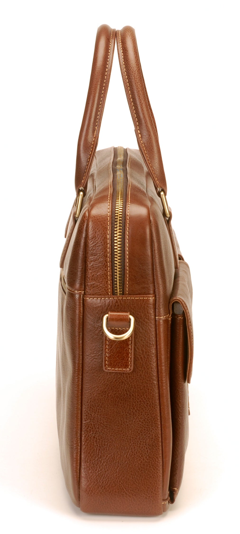 Ulysse Leather Briefcase