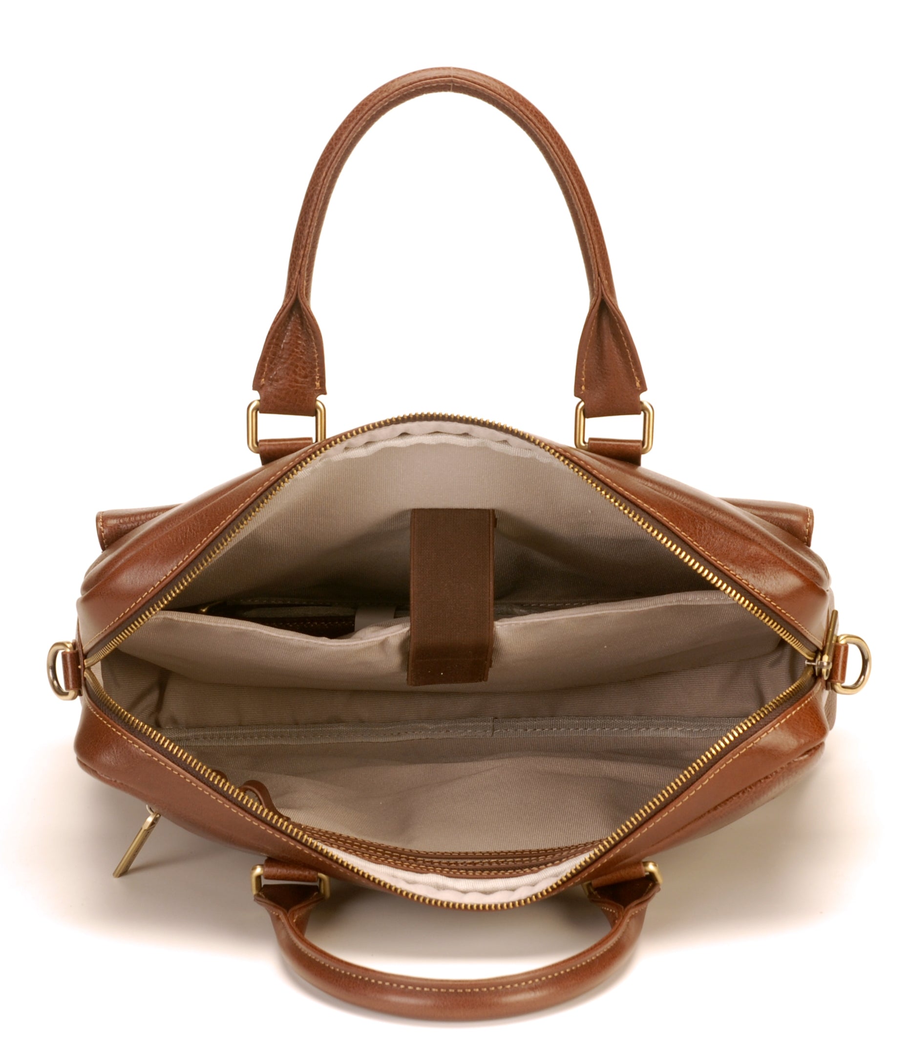 Ulysse Leather Briefcase
