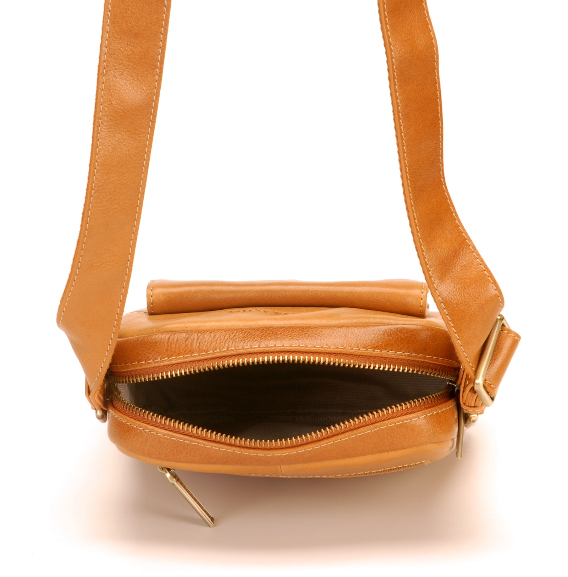 Ulysse leather crossbody bag
