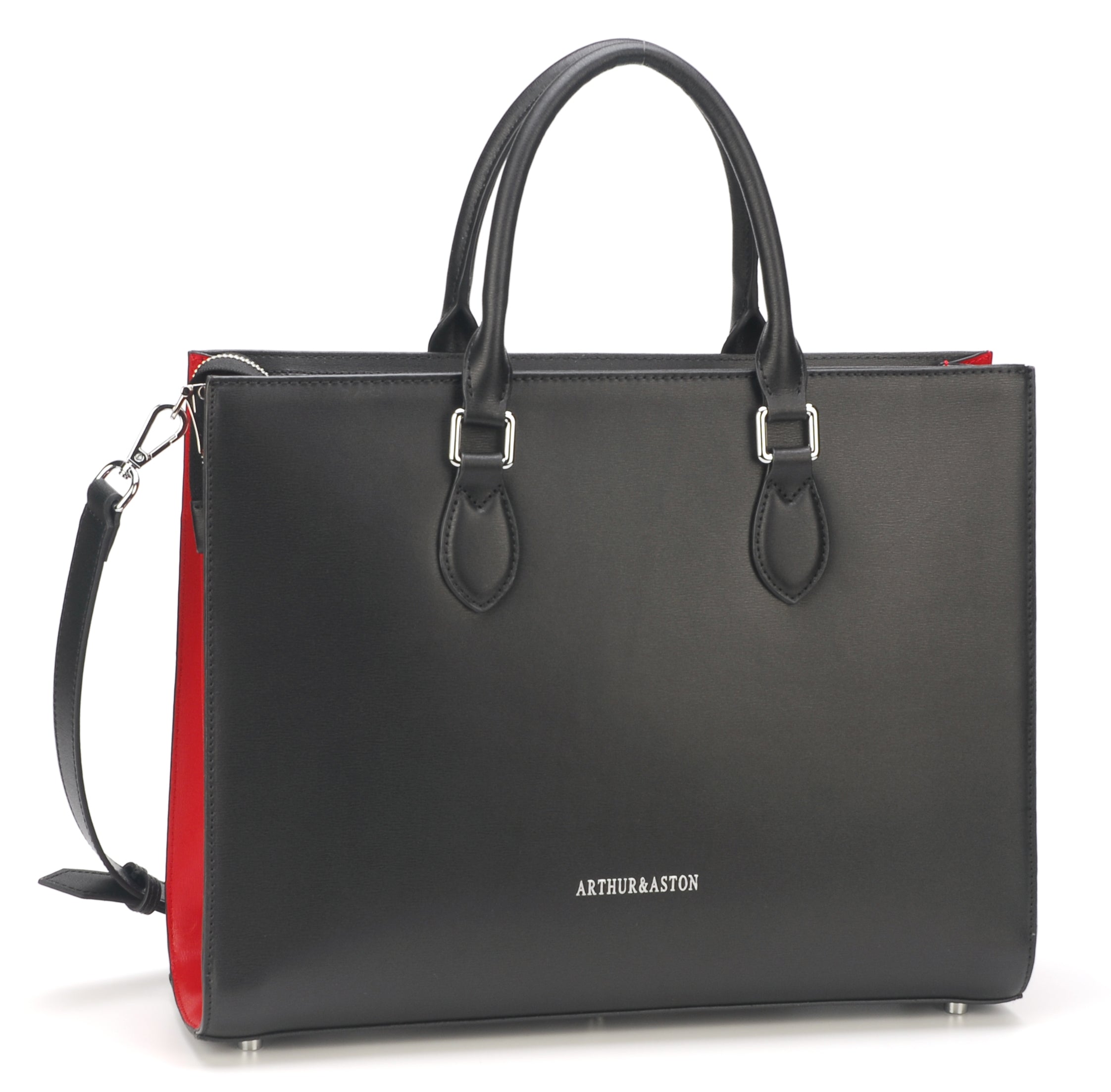 Sac shopping Louise en croûte de cuir