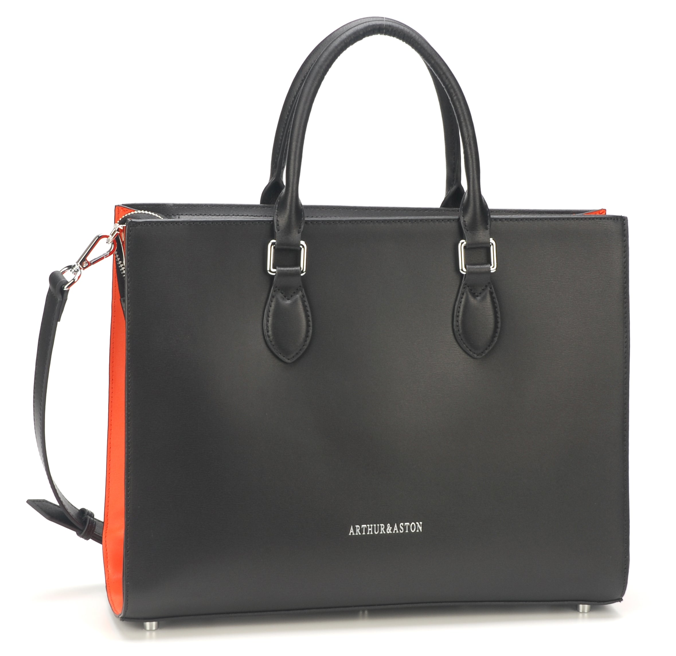 Sac shopping Louise en croûte de cuir