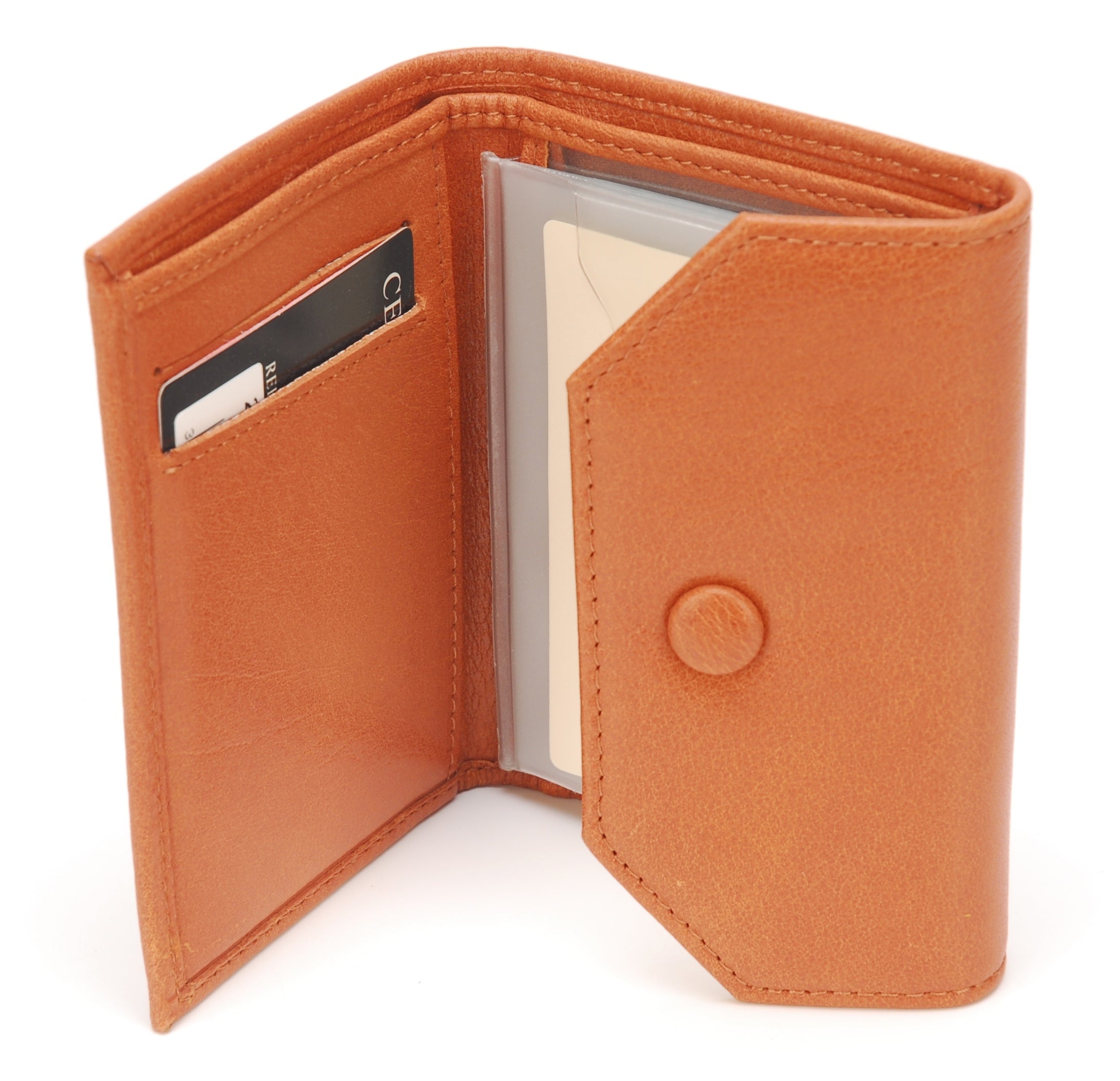 Juliette buffalo leather card holder