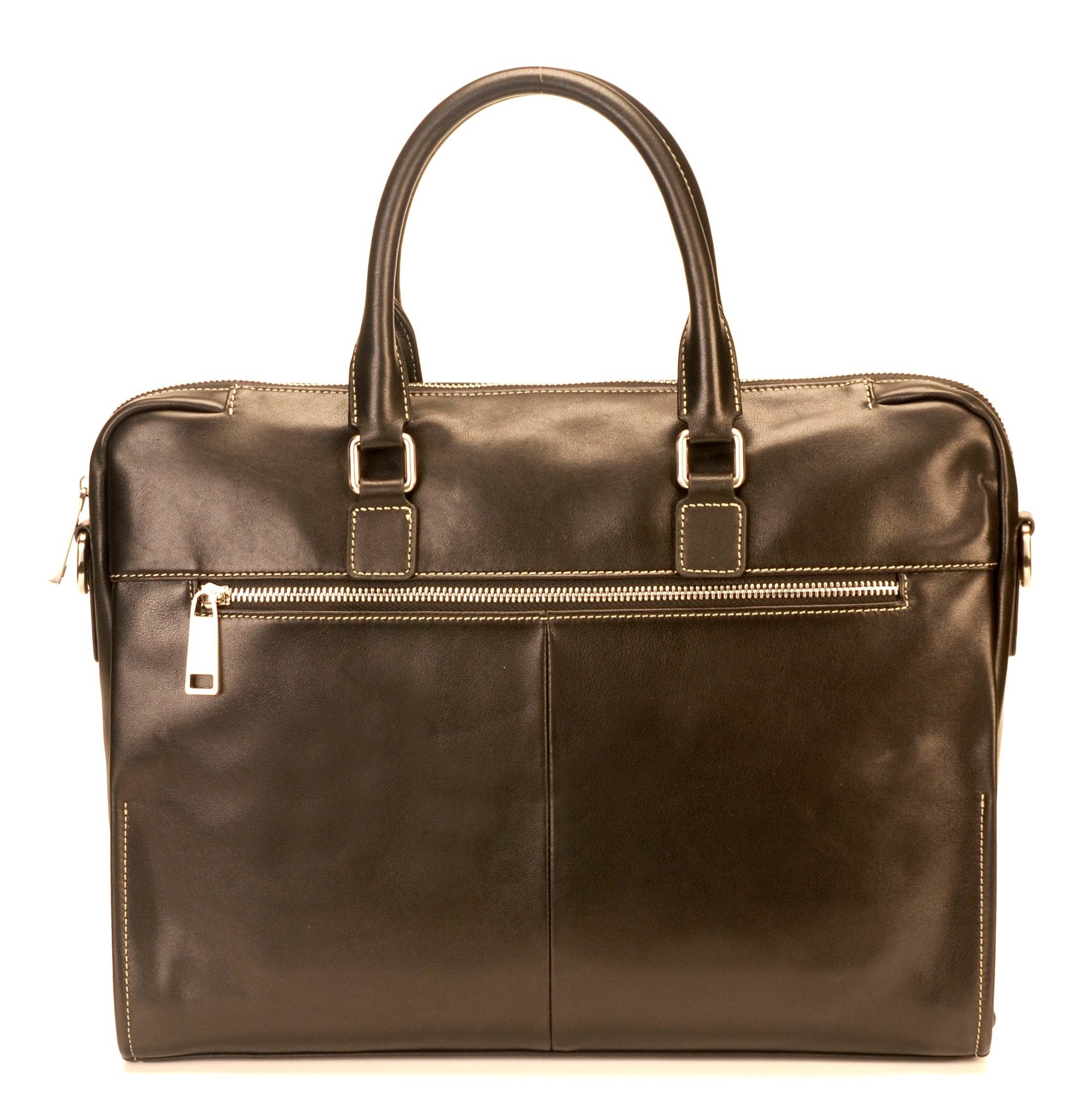 Gustave cowhide leather briefcase
