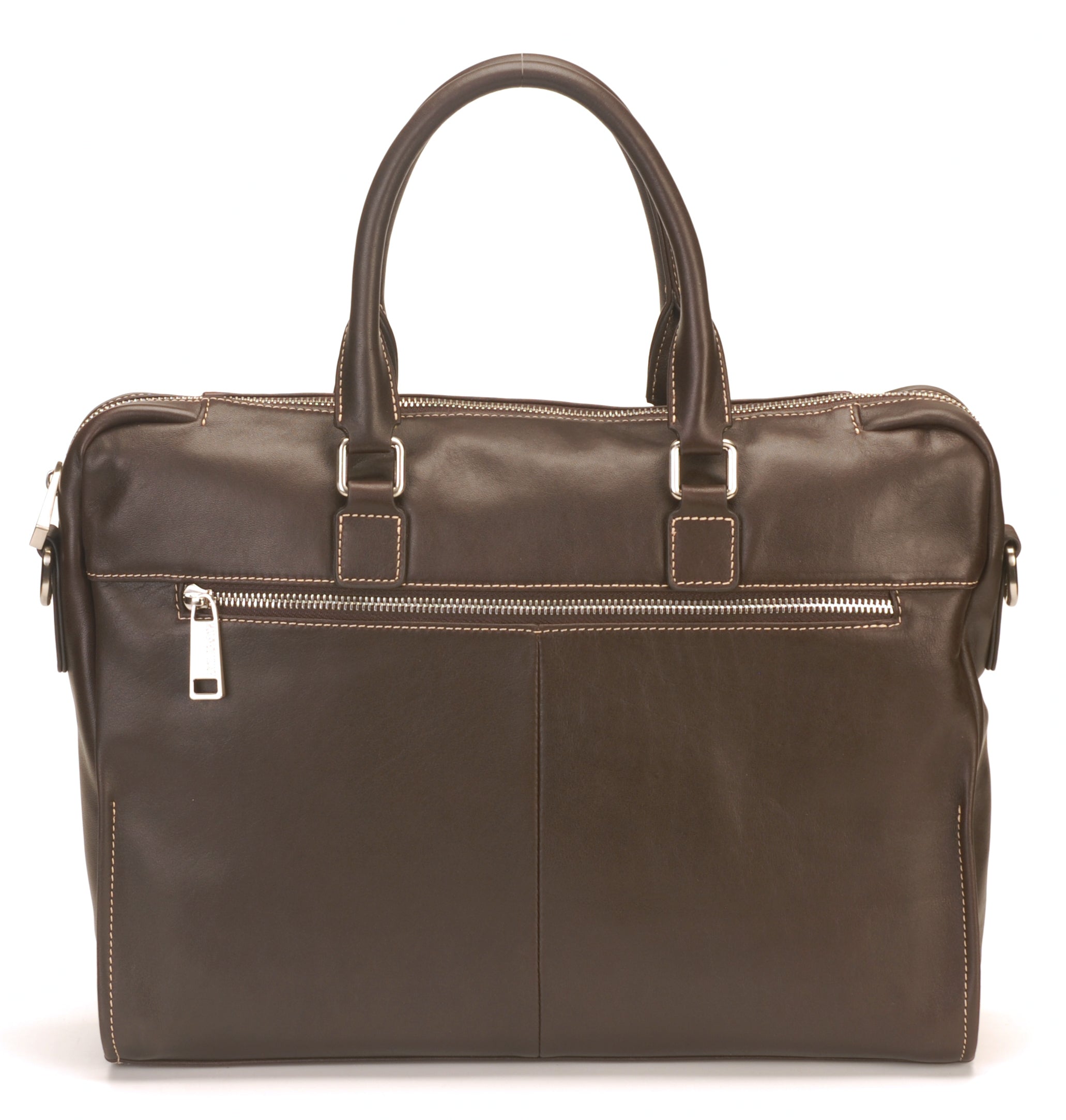 Gustave cowhide leather briefcase